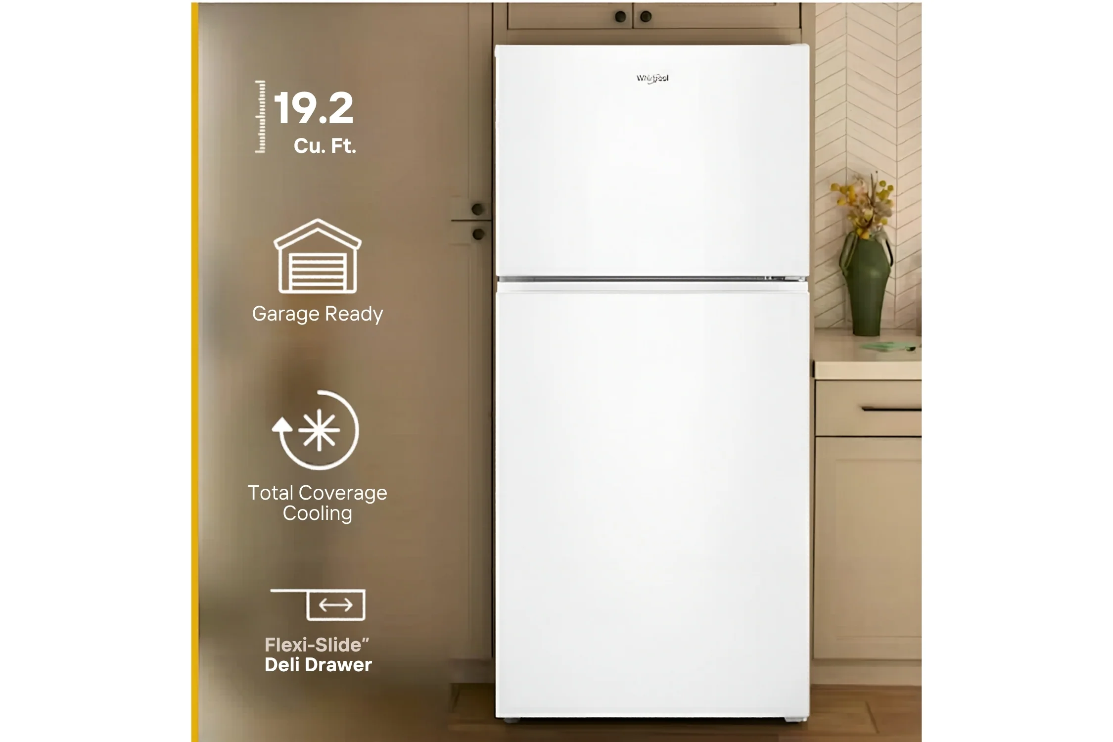 19.3' Nevera con Congelador Superior con Refrigeración de Cobertura Total - Image 6
