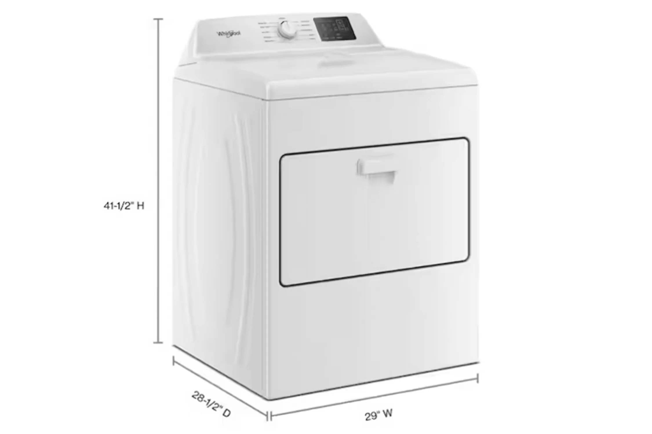 7' Secadora Eléctrica de Carga Frontal con Ventilación & Secado Adaptativo - Image 4