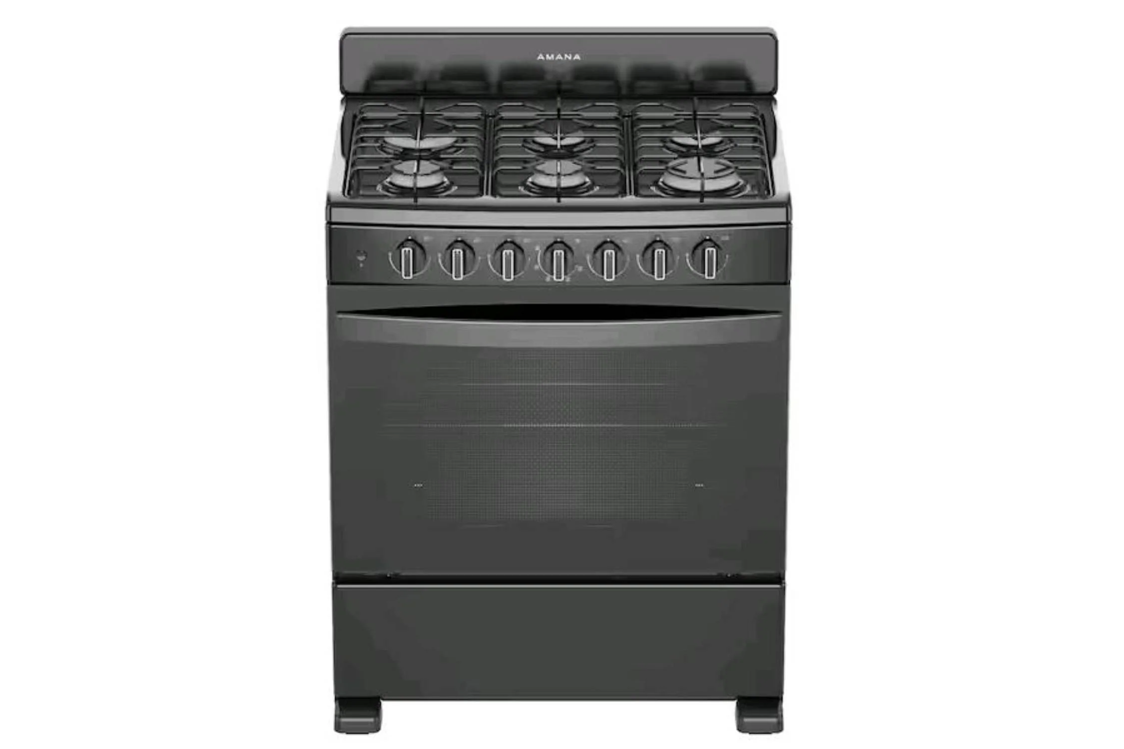 30" Estufa Gas con 6 Quemadores Acero Inoxidable