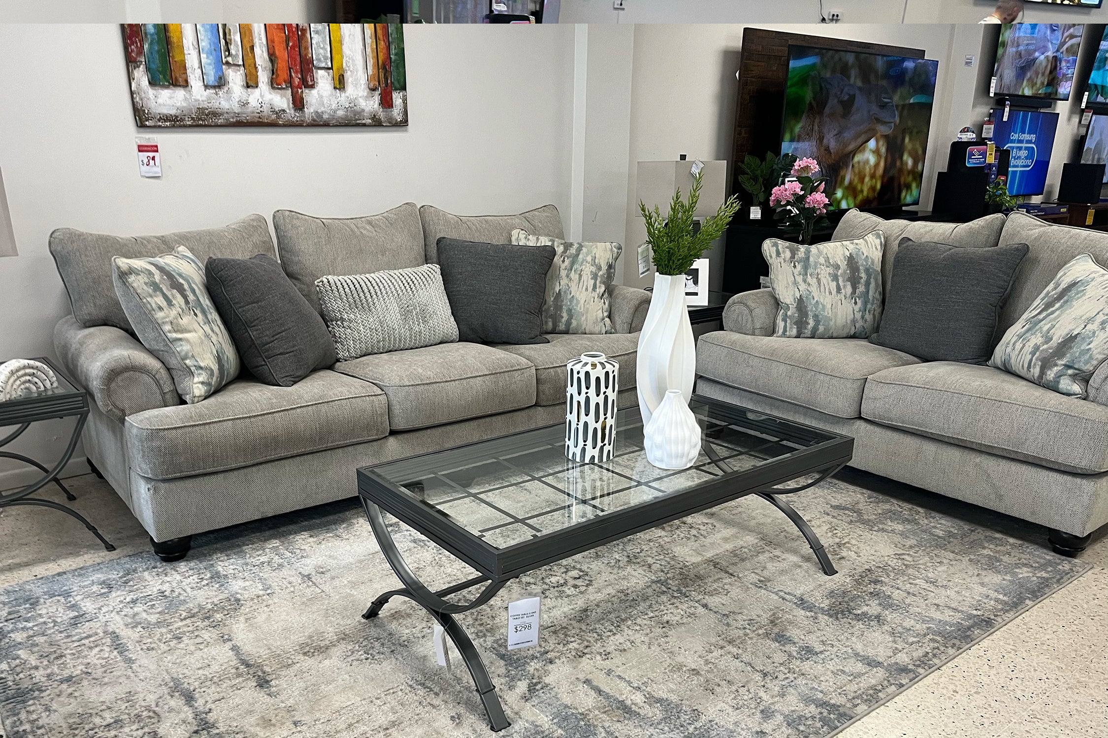 Akinlane Sofá & Loveseat - Image 5
