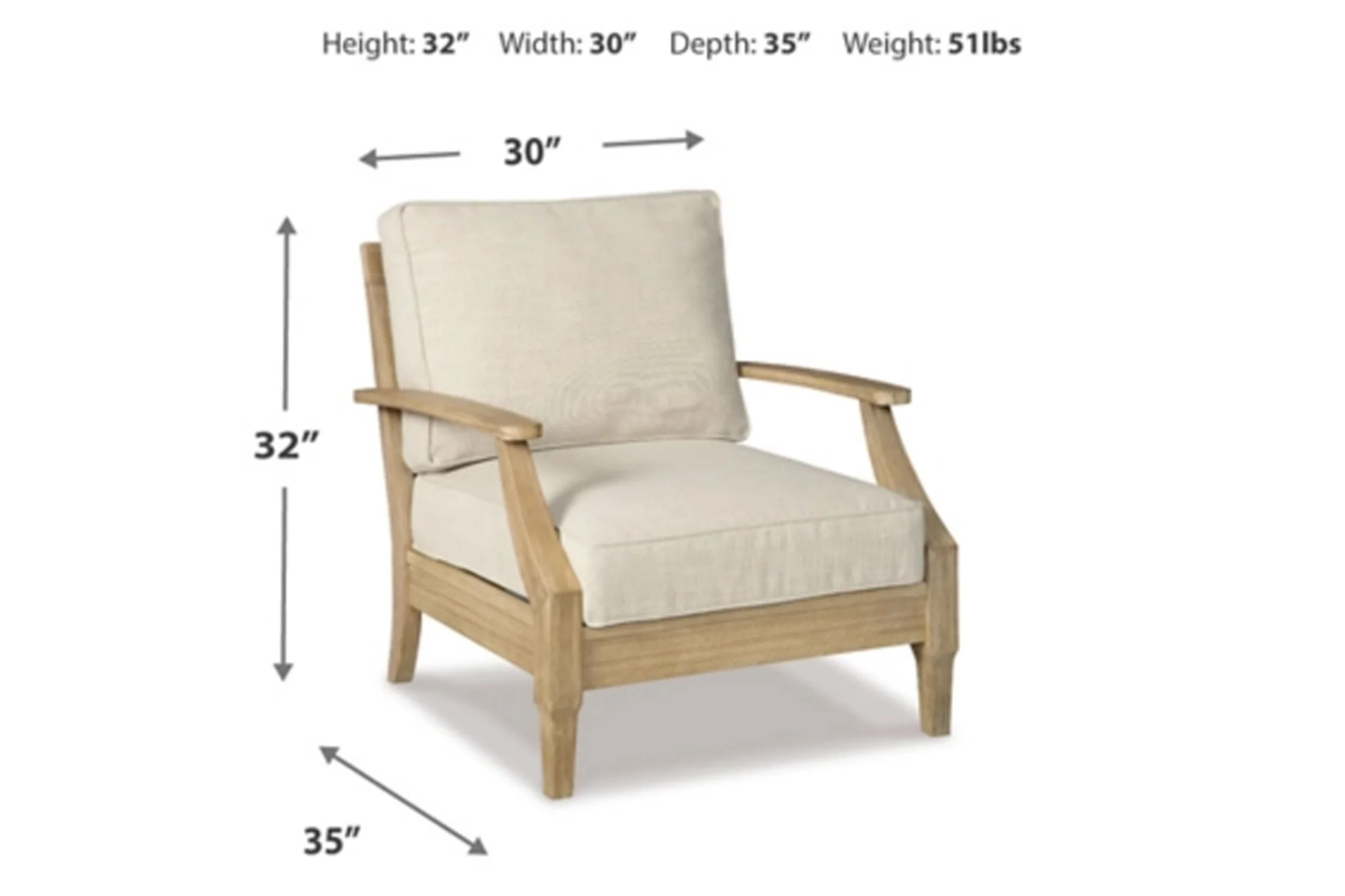 Ashley Clareview Silla con Exterior - Image 7