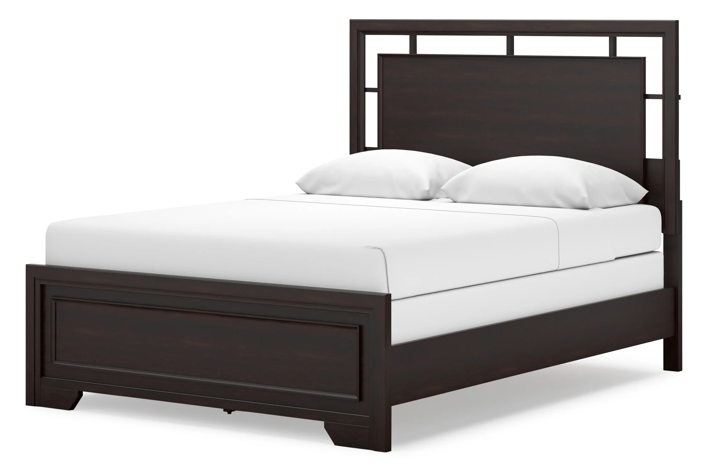 Covetown Cama Queen, Gavetero con Espejo & Mesa de Noche - Image 3