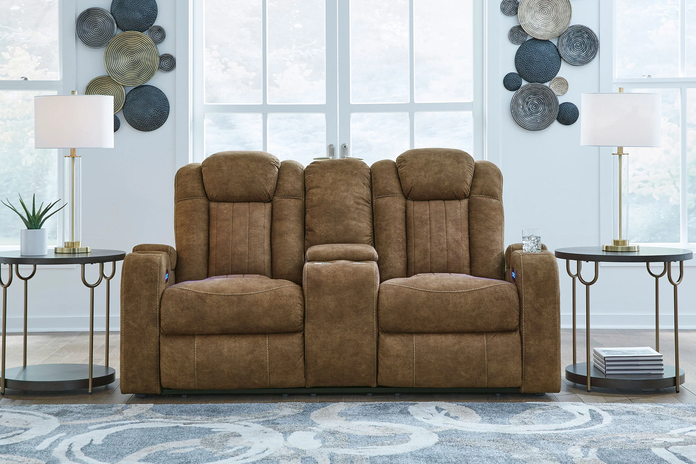 Wolfridge Sofá & Loveseat Reclinable con Reposacabezas Ajustable - Image 3