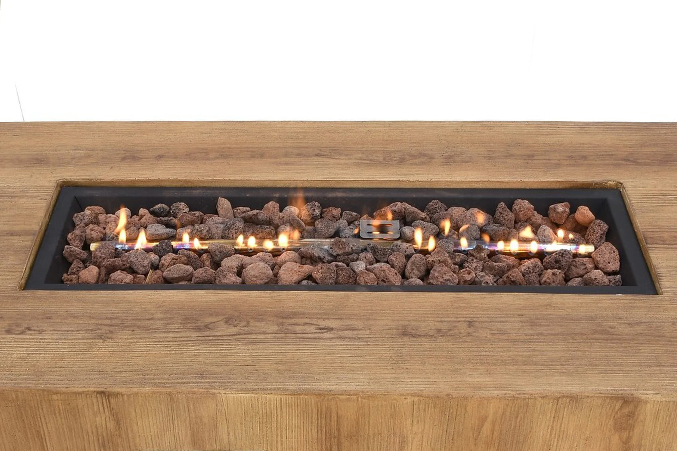 Austria Mesa con Chimenea de Gas Rectangular - Image 5