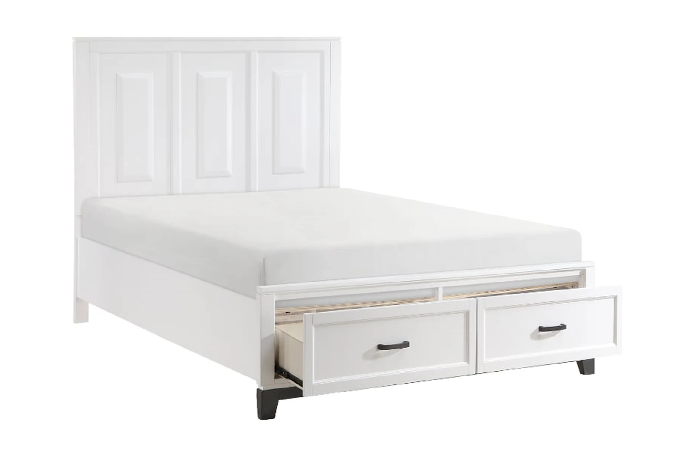 Mali Cama Queen con Almacenamiento, Gavetero con Espejo & Mesa de Noche - Image 4