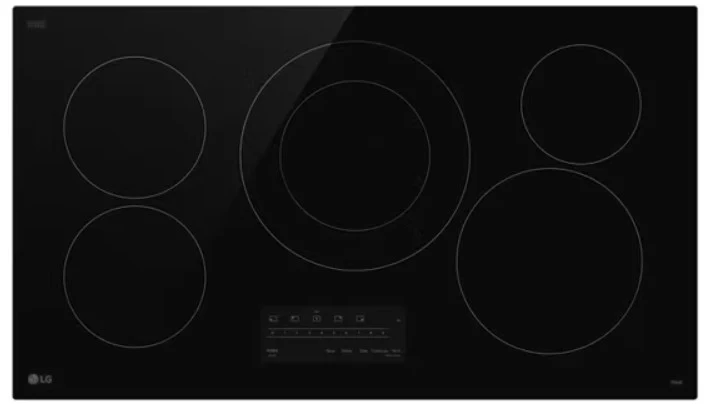 36" Tope Eléctrico con 5 Hornillas & con UltraHeat™