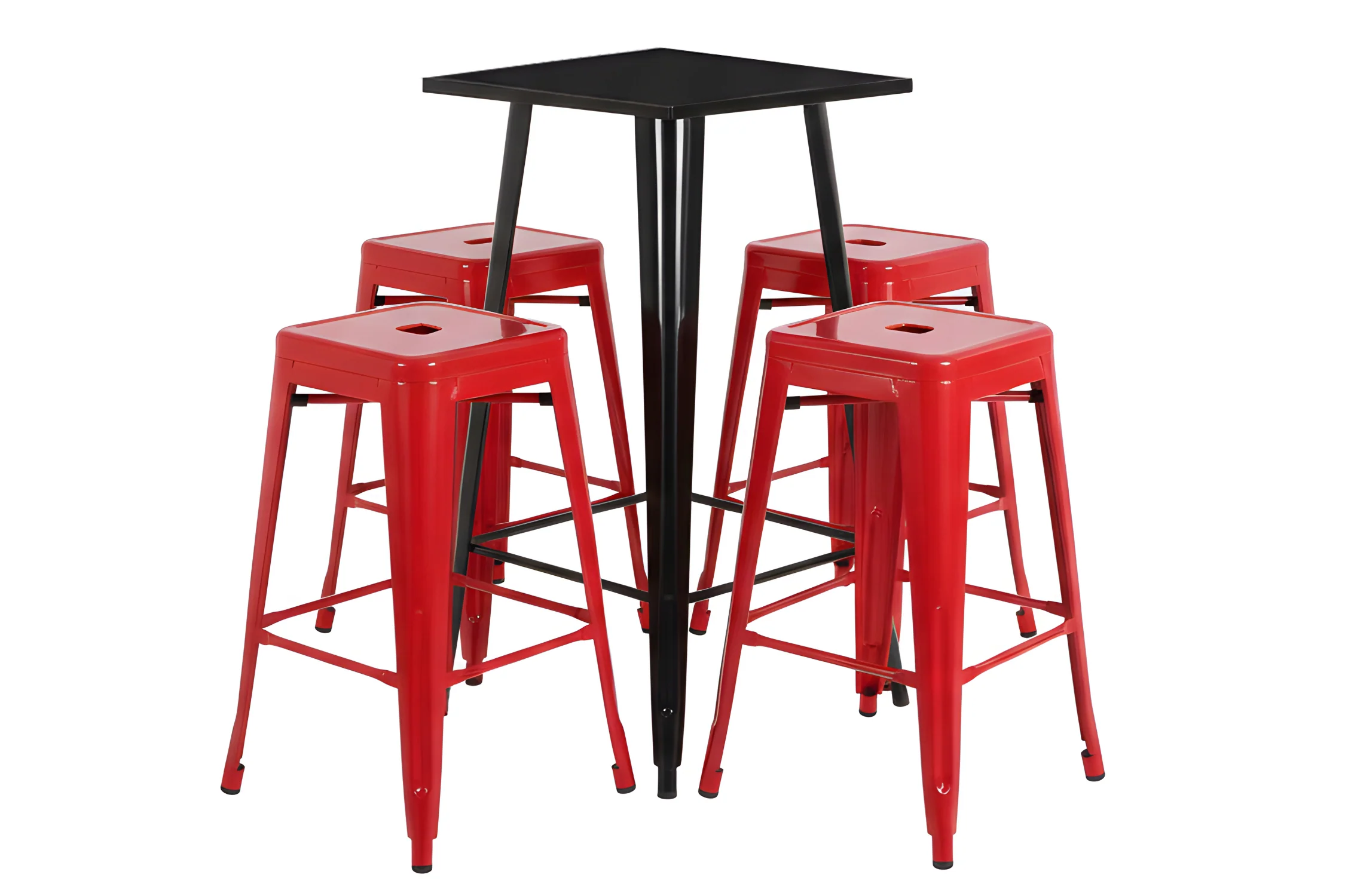 Mesa de Comedor "Counter Height" & 4 Taburetes - Image 4