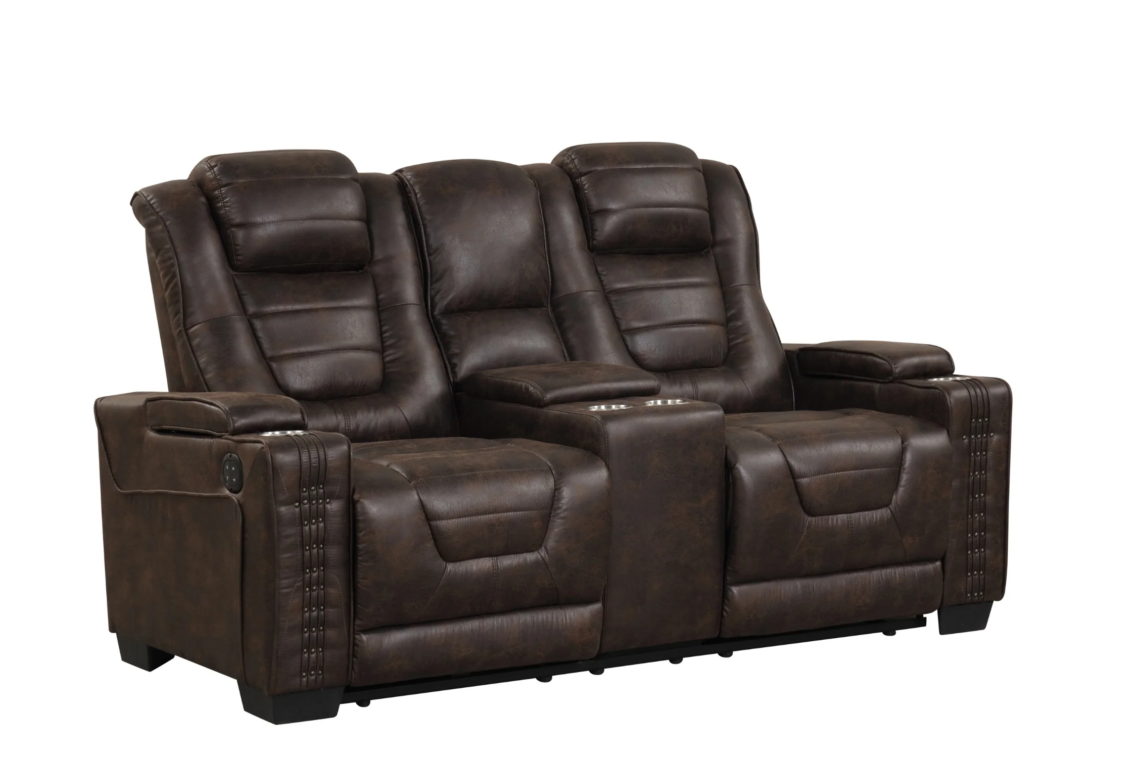 Loveseat Reclinable Eléctrico con Consola