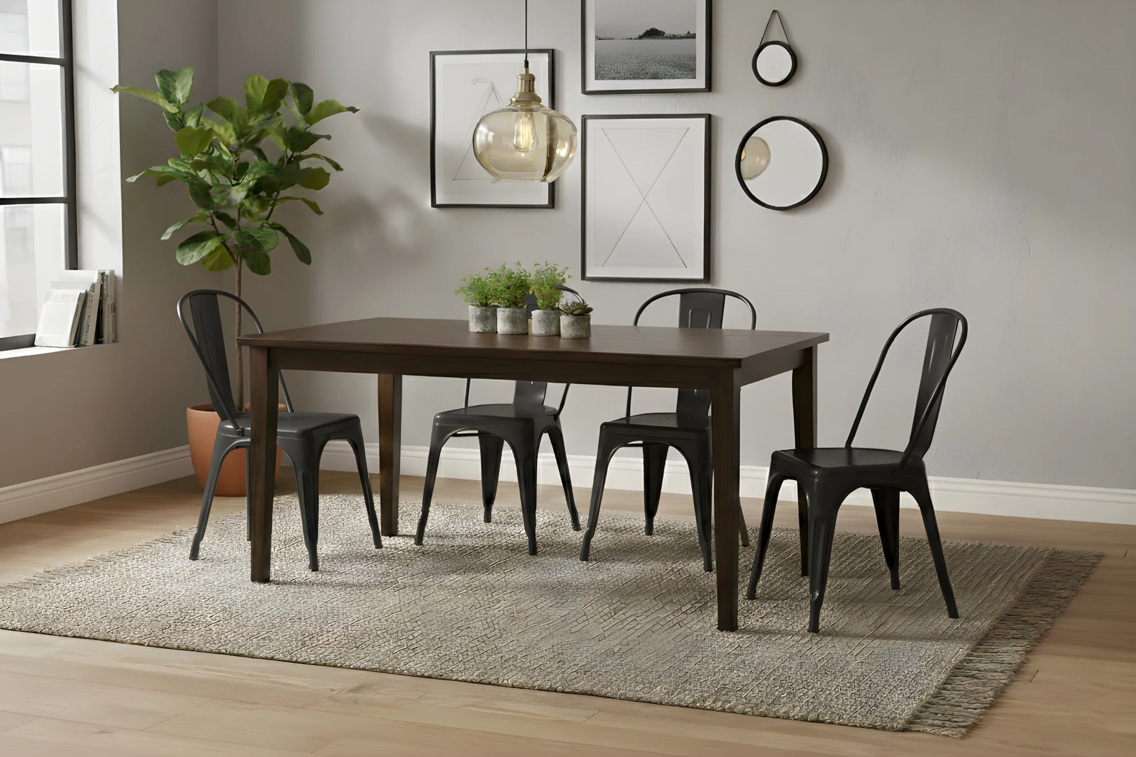 Mesa de Comedor con 4 Sillas - Image 6
