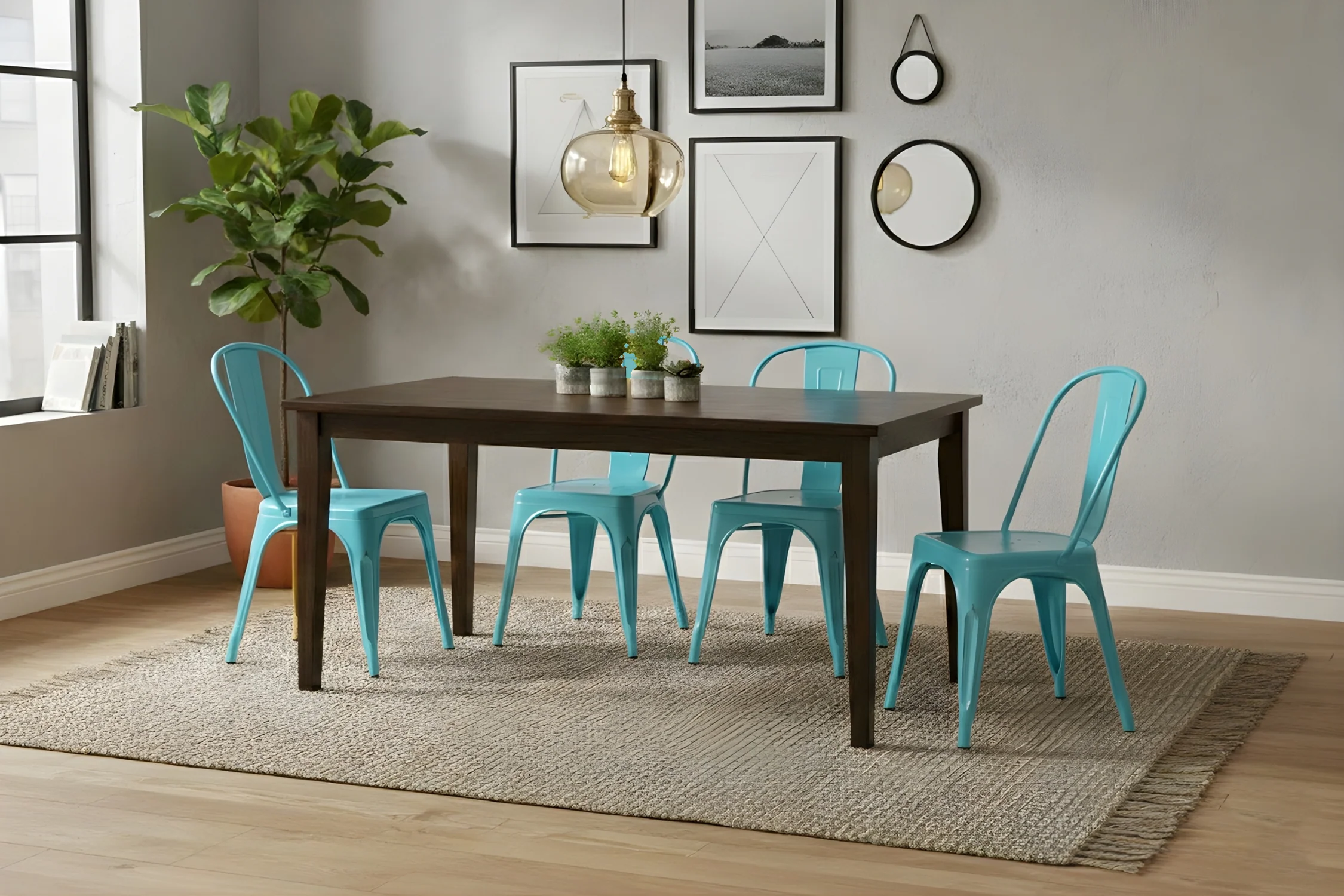 Mesa de Comedor con 4 Sillas - Image 7