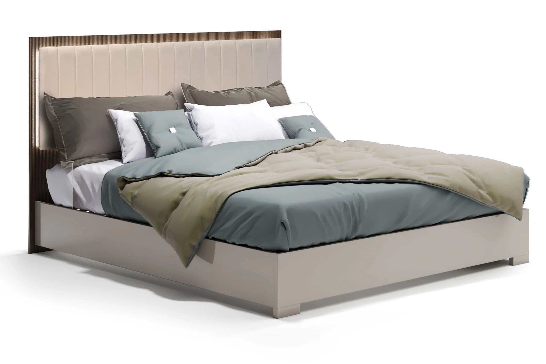 Elettra Cama con luz LED