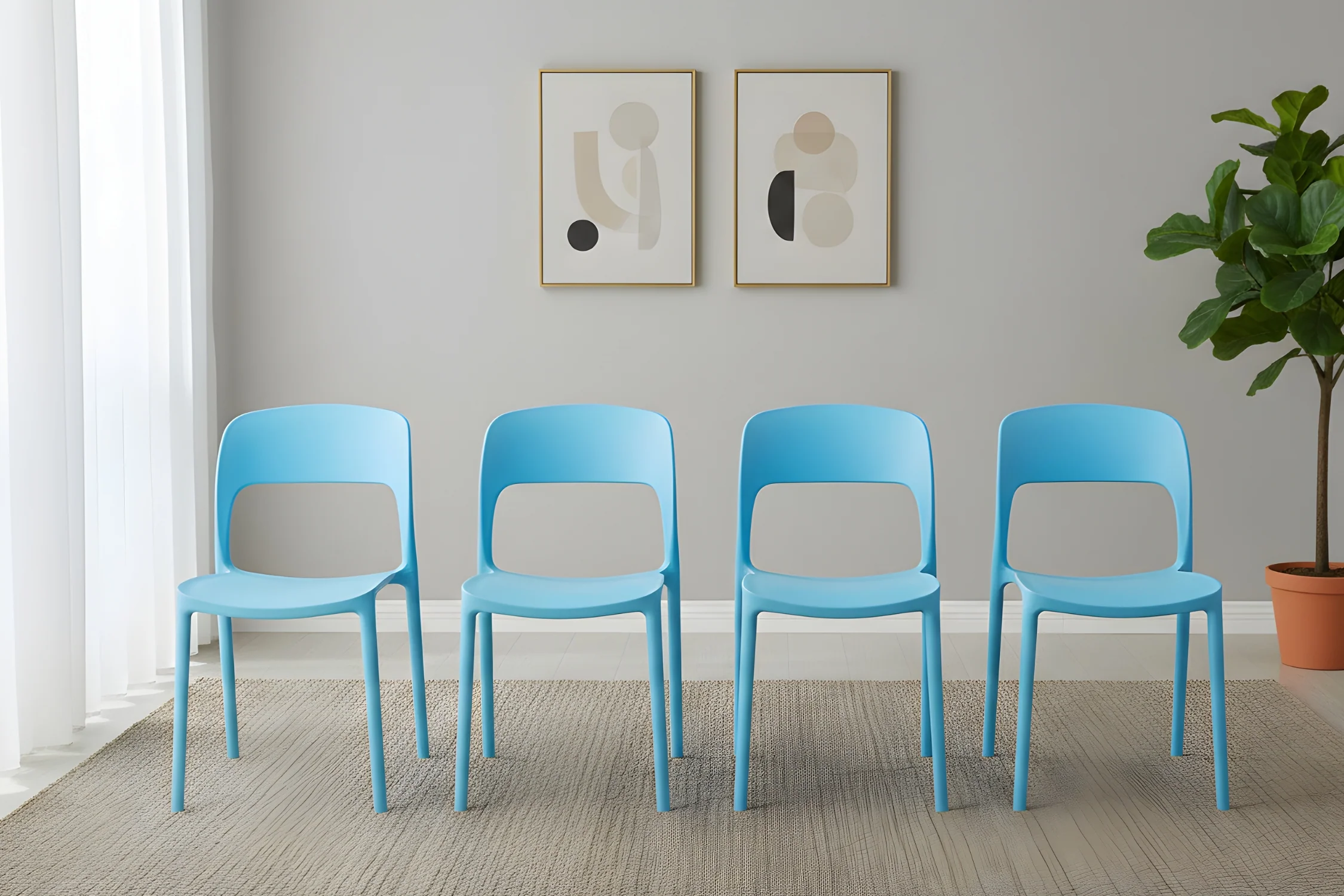 Juego de Cuatro Sillas - Image 4