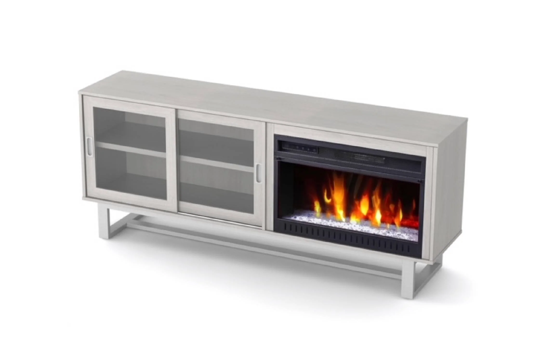Fulton 66" Chimenea con Consola