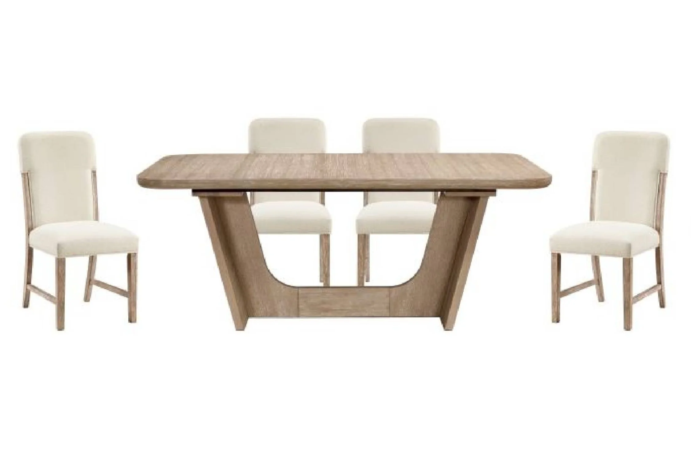 Gabbie Mesa de Comedor con 4 Sillas
