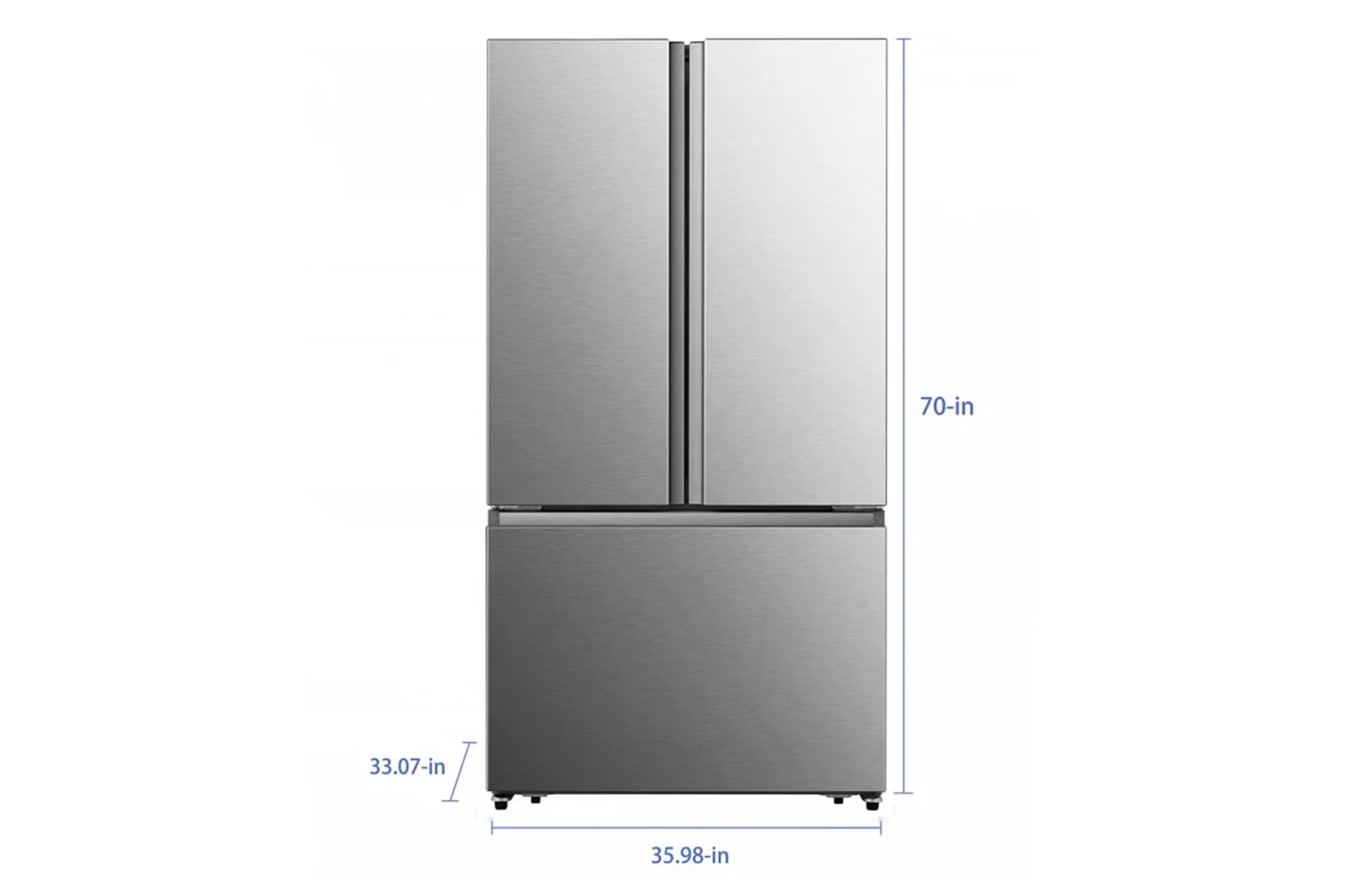 26.6' Nevera French Door I/M Inv - Image 11