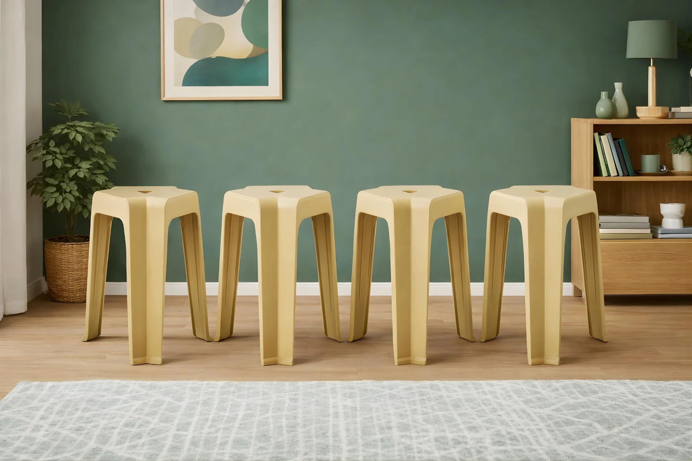 Juego de Cuatro Taburetes - Image 3
