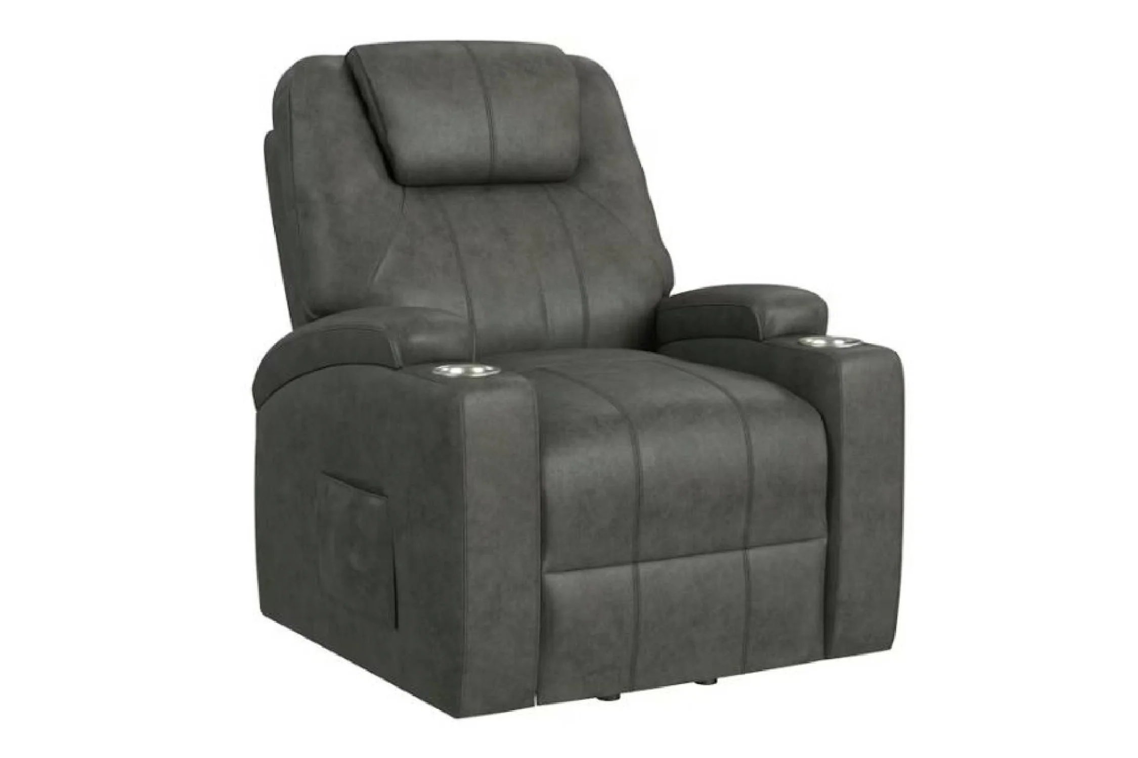 Kenmore Butaca Reclinable "Lift" con Masaje Térmico & Portavasos - Image 3