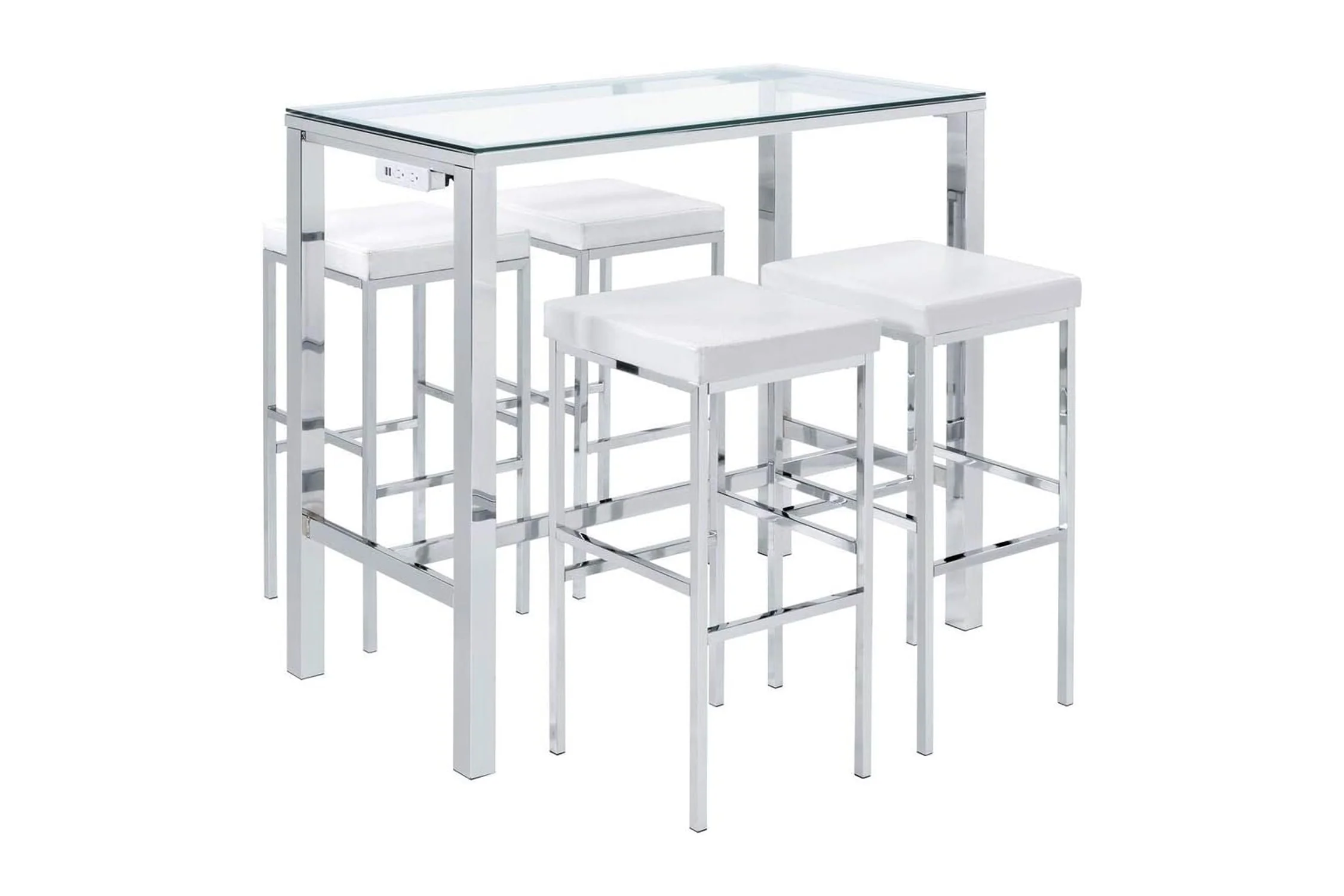 Lancy Mesa de Comedor con 4 Taburetes