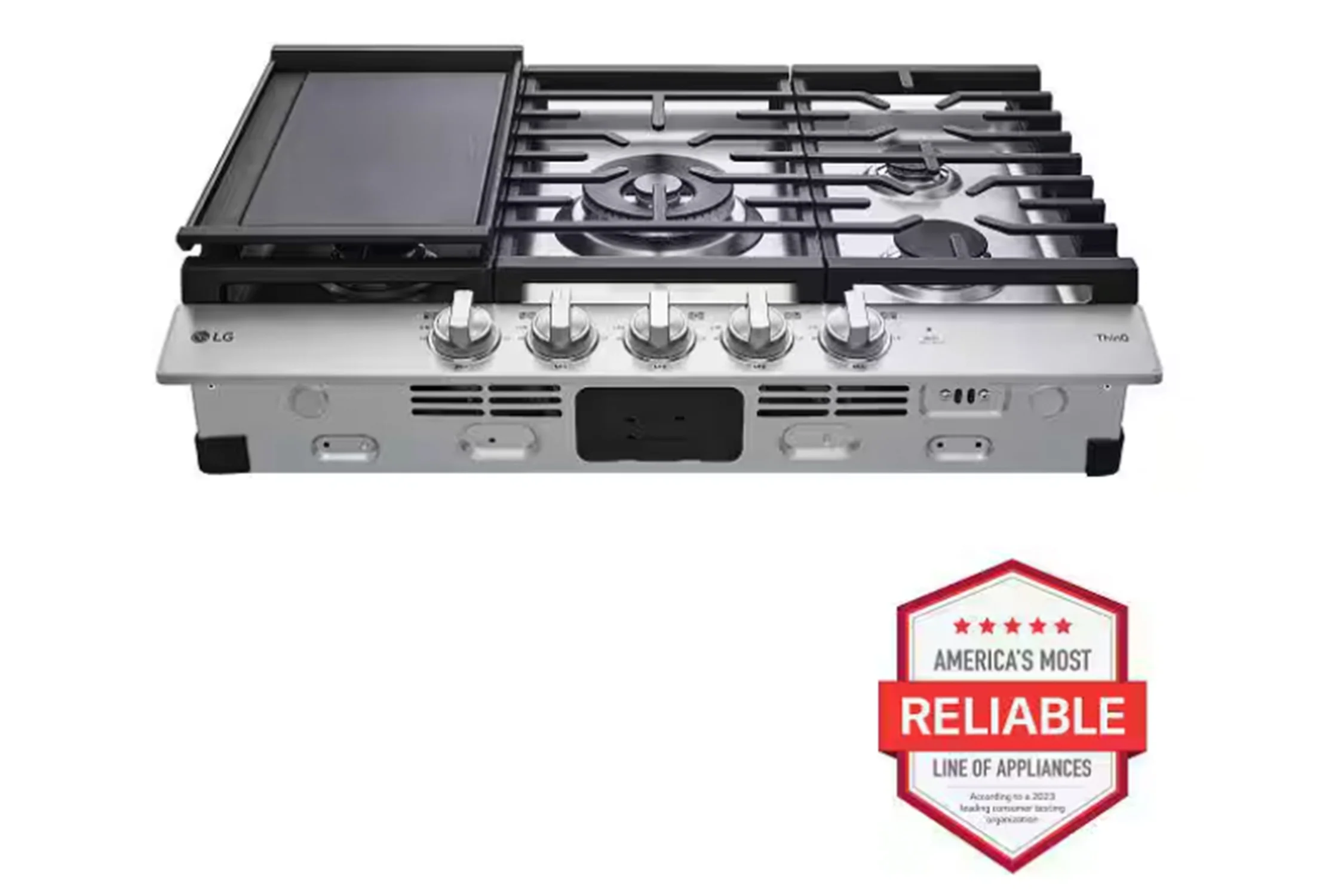30" Tope Gas 5B Cast-Iron Smrt con Ultraheat™ - Image 8
