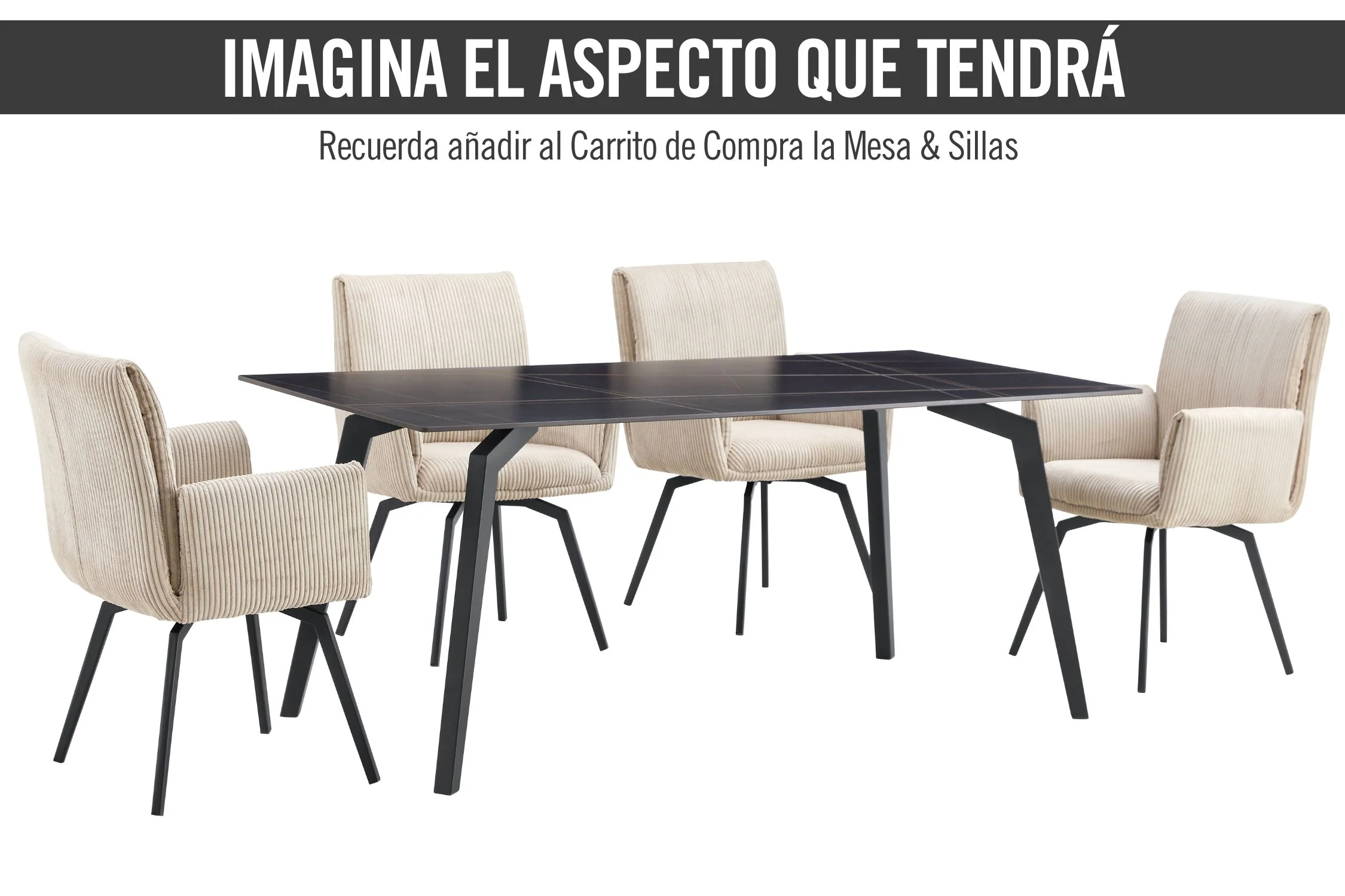 Lynox Silla Giratoria de Comedor - Image 8