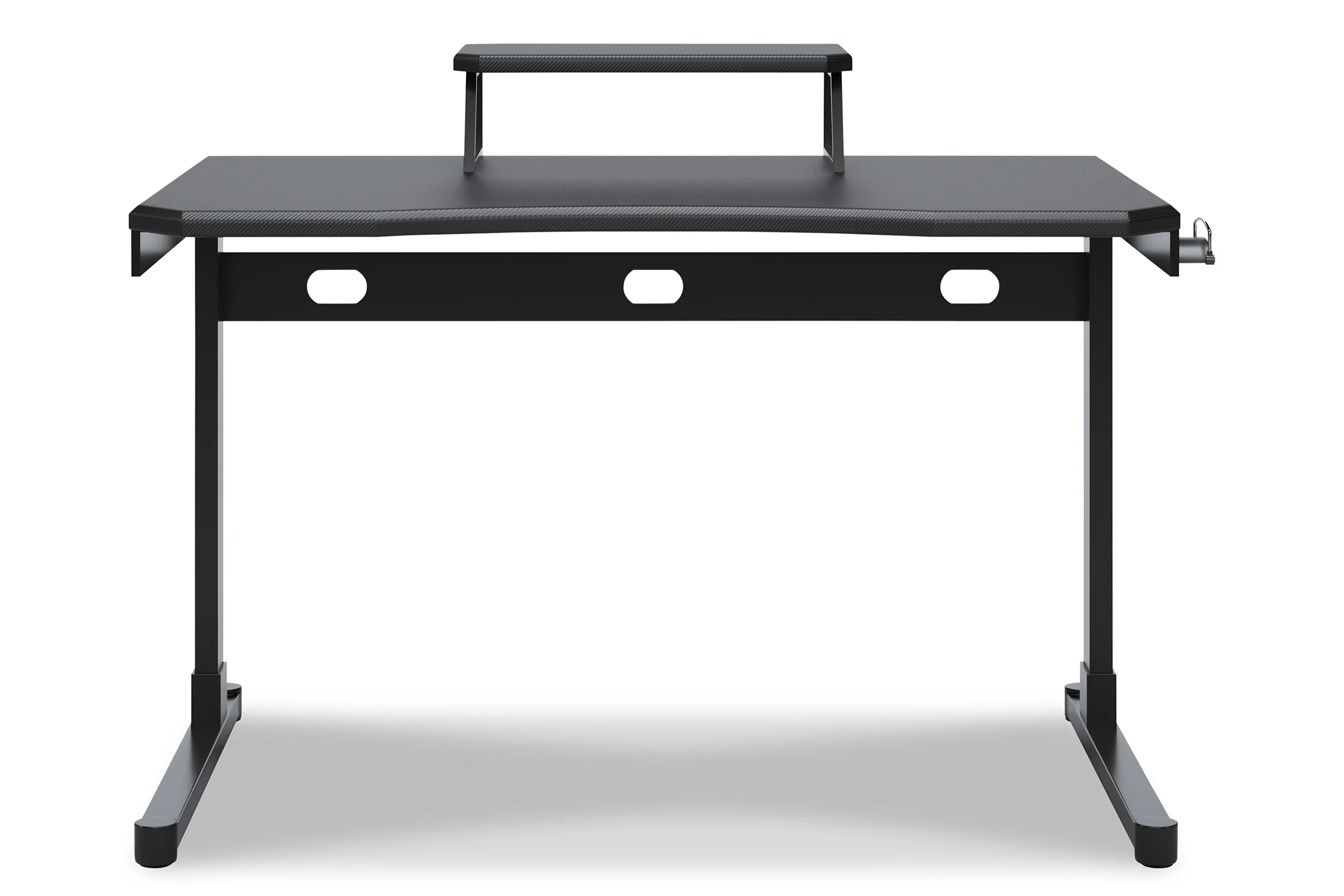 Lynxtyn Escritorio Gaming de 48" con Soporte Elevado para Monitor y para Auriculares
