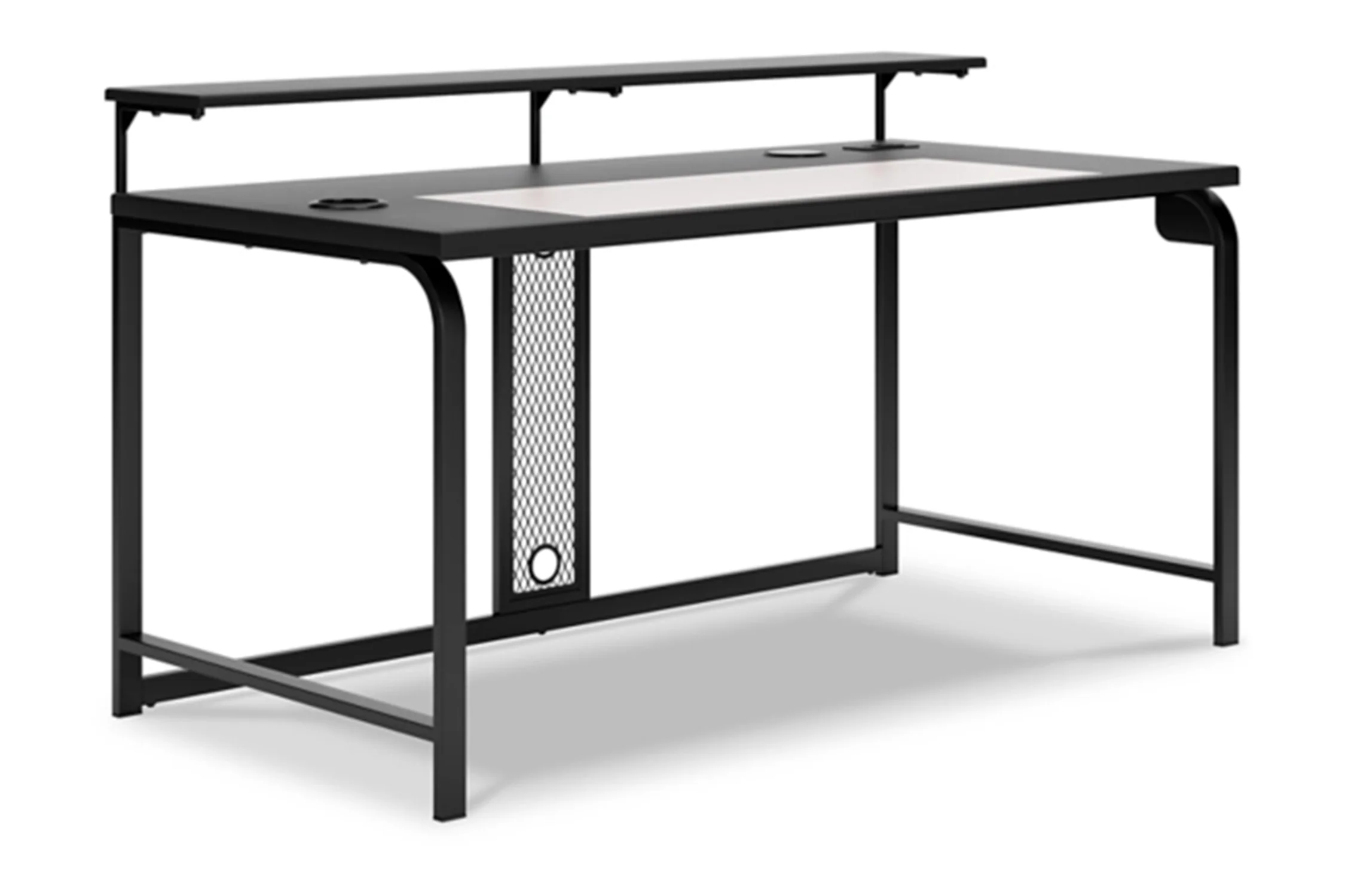 Lynxtyn Escritorio de 63" con Soporte Elevado para Monitor - Image 3