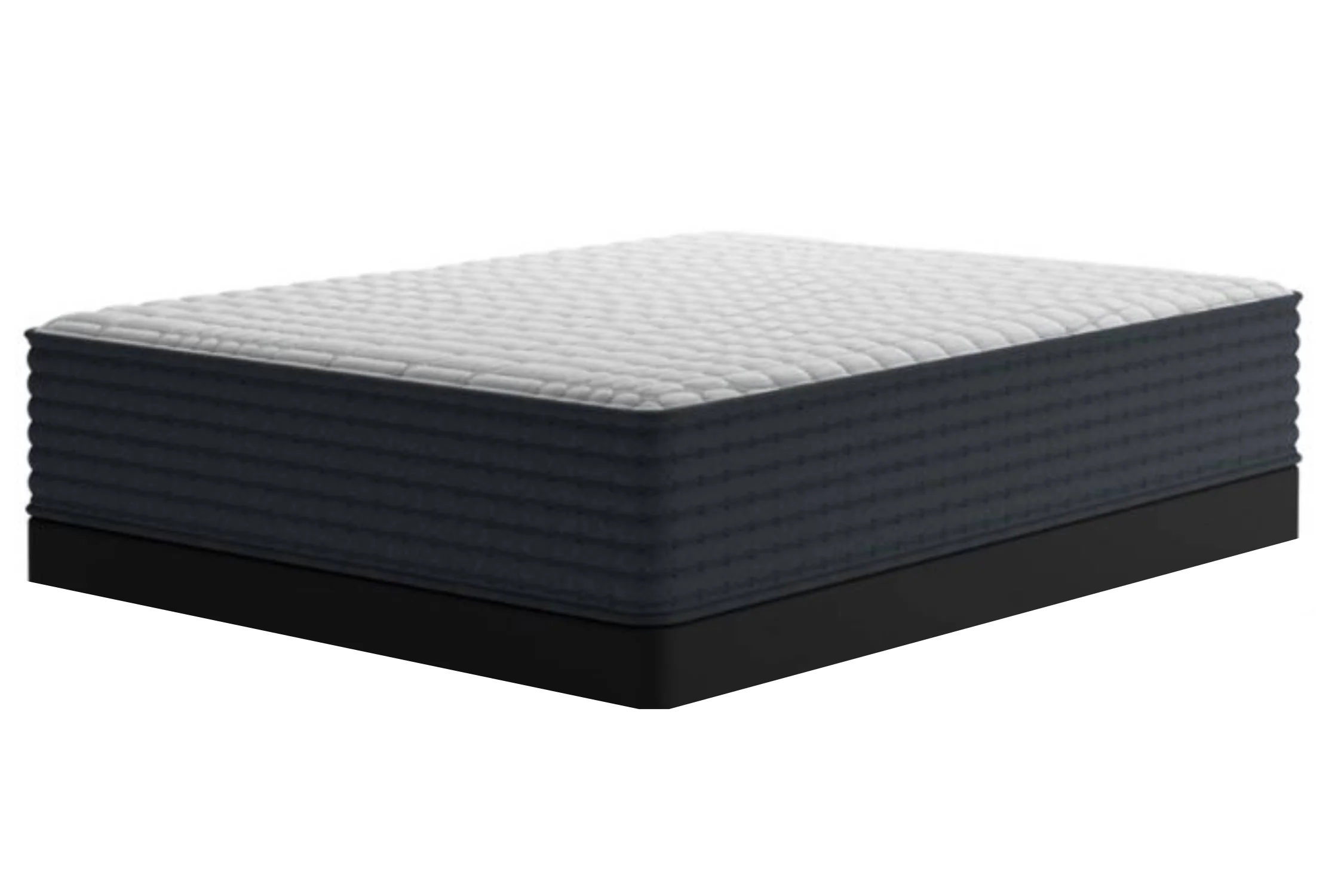 Ashley Sleep | Hybrid 1300 Plush Mattress Queen & Box Spring Low Profile