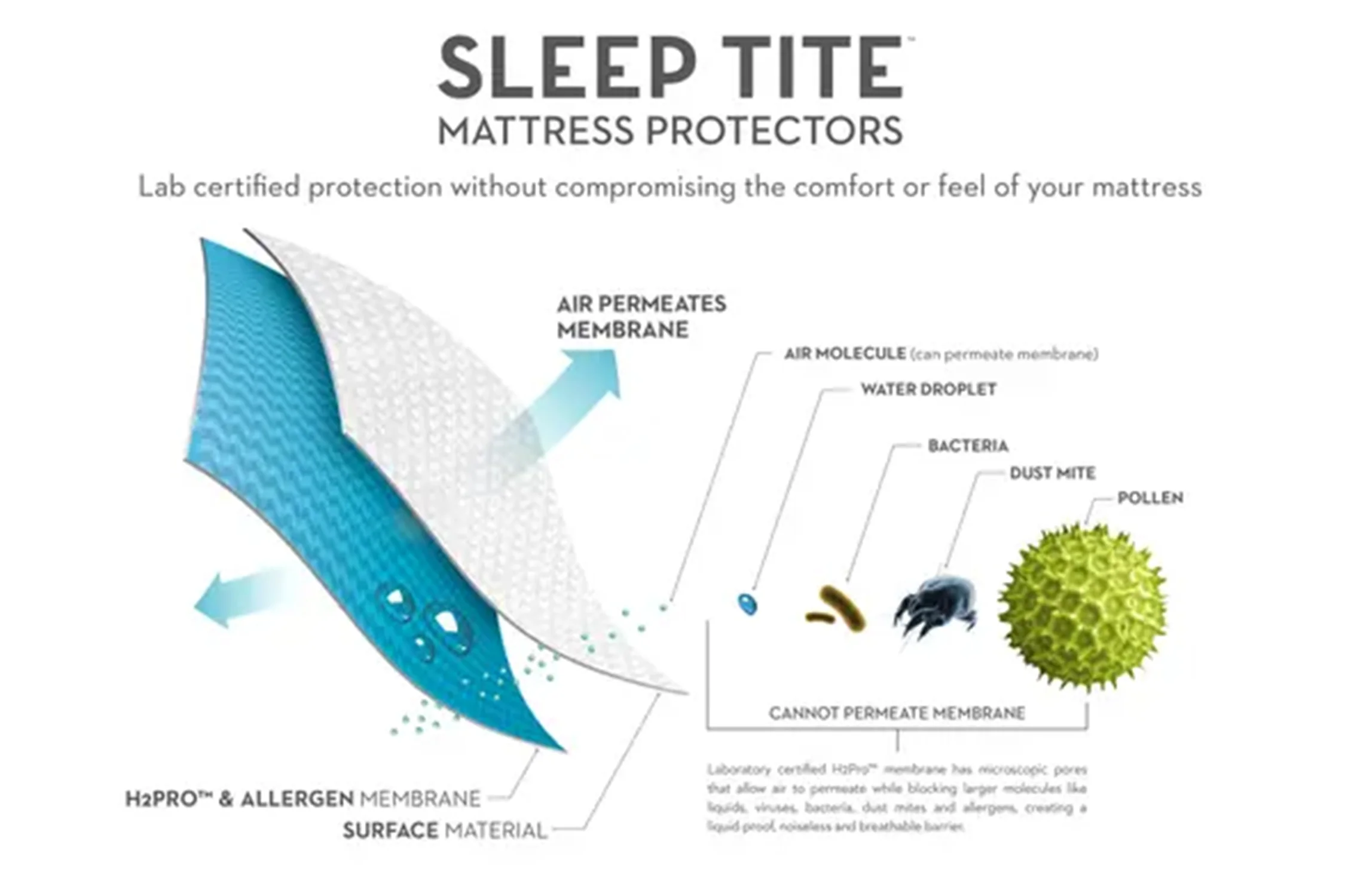 Malouf Primsmooth Protector de Mattress - Image 4