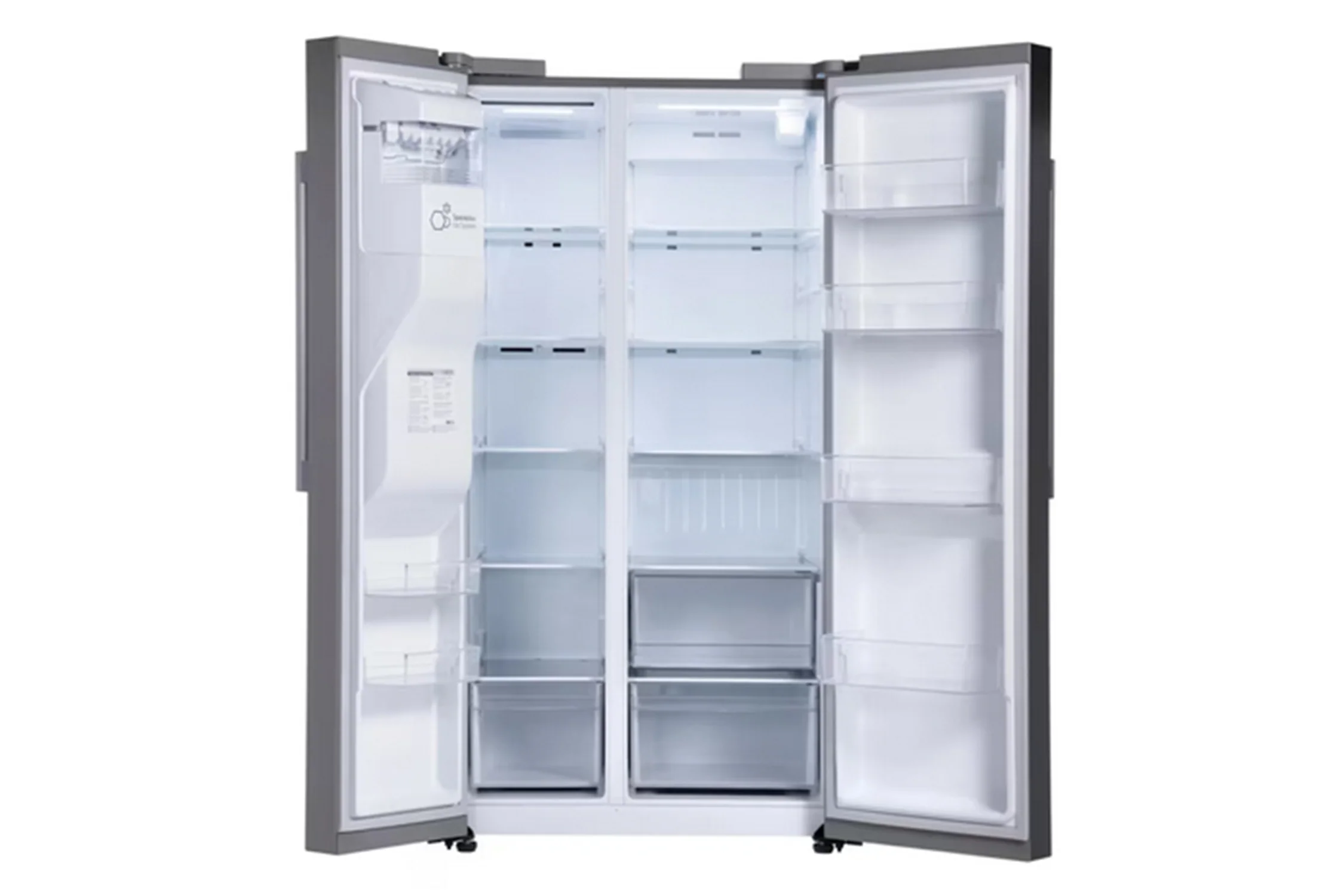 26.6' Nevera Side by Side con Dispensador externo de Agua & Hielo - Image 5