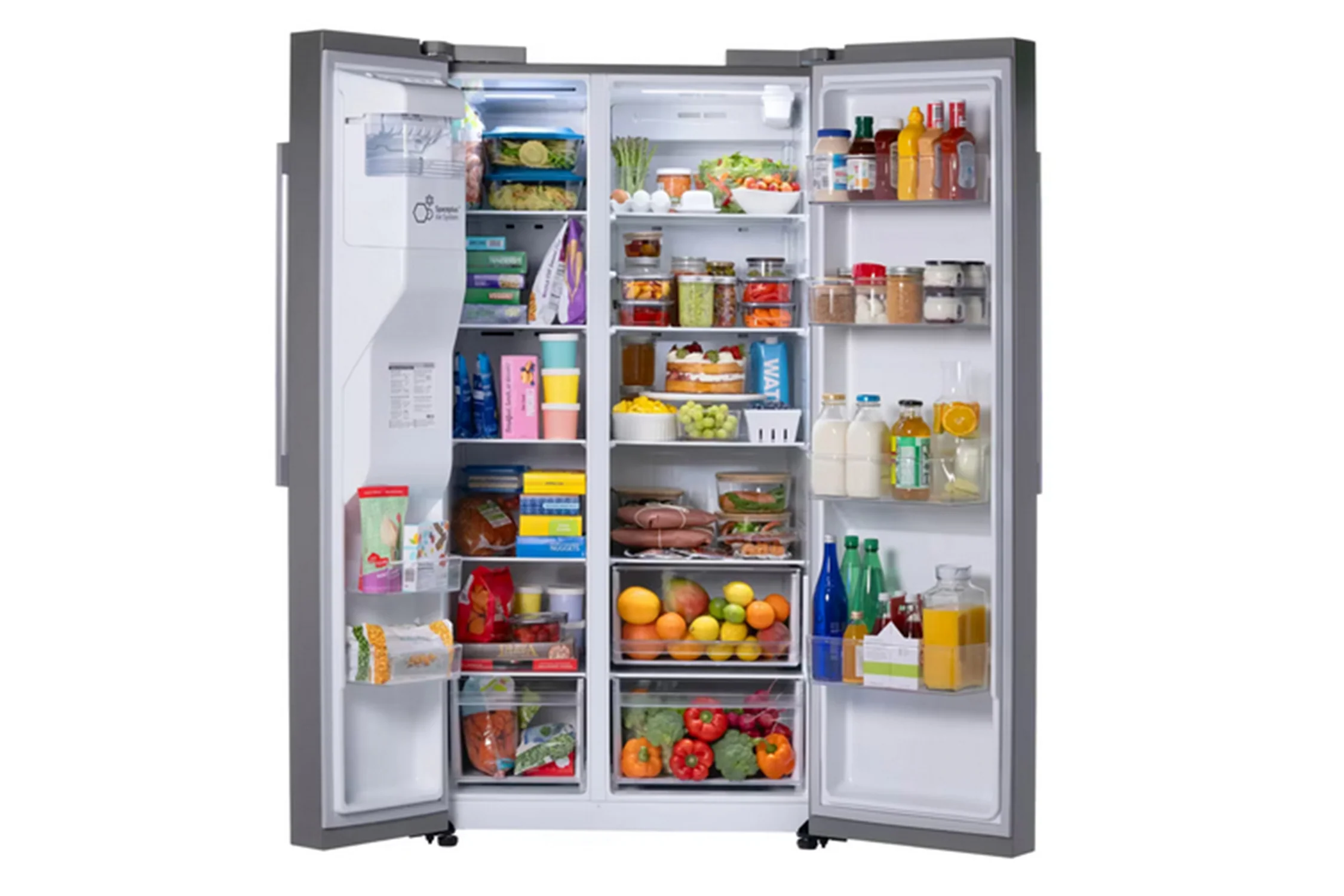 26.6' Nevera Side by Side con Dispensador externo de Agua & Hielo - Image 6