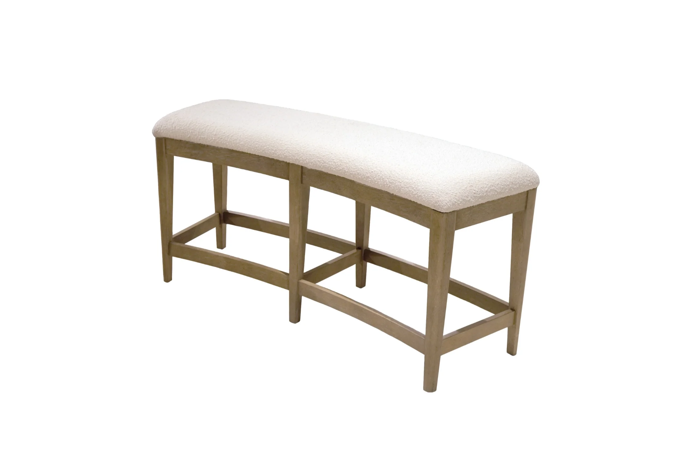 Pacific Mesa De Comedor Curva "Counter Height" con 3 Bench - Image 3