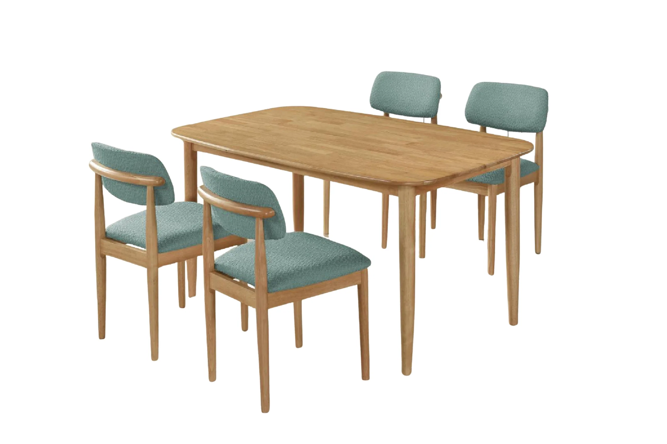 Palmdale Mesa de Comedor con 4 Sillas - Image 3