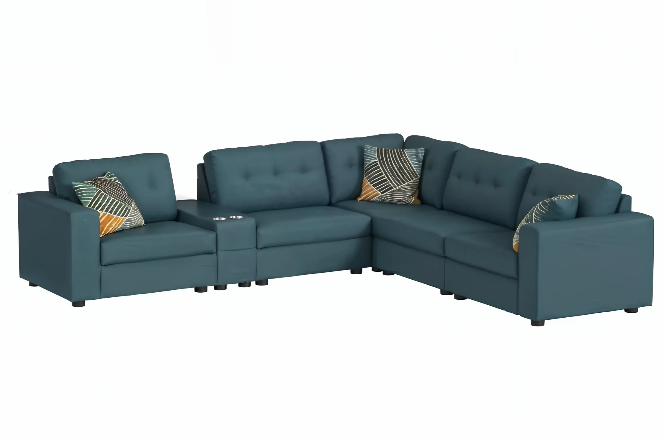 Palmer Seccional & Ottoman con Almacenamiento - Image 3