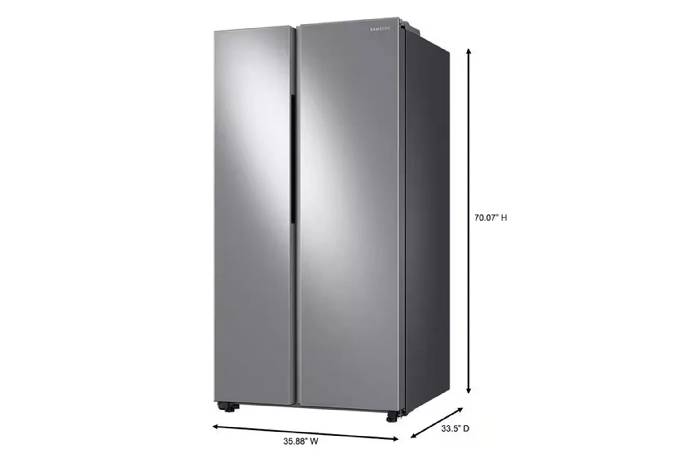 28' Nevera Side by Side con Ice Maker Interior - Image 10