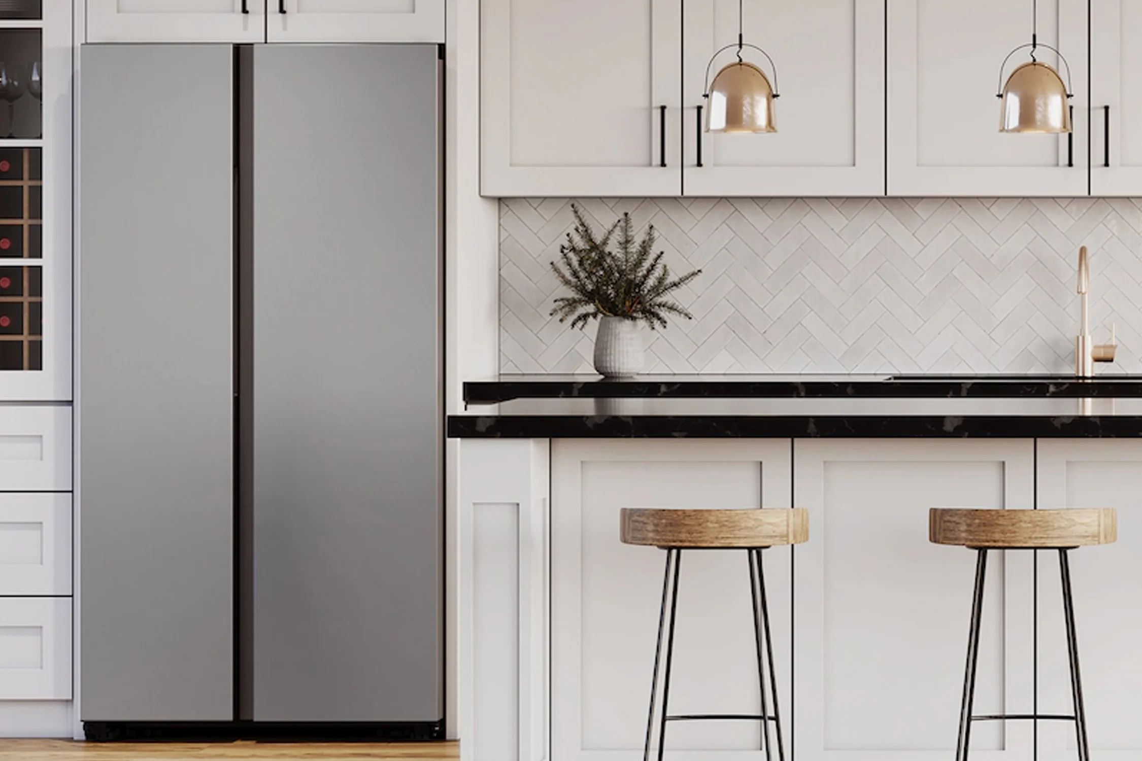 22.6' Nevera Bespoke Counter Depth Side by Side con Dispensador de Agua & Hielo - Image 13