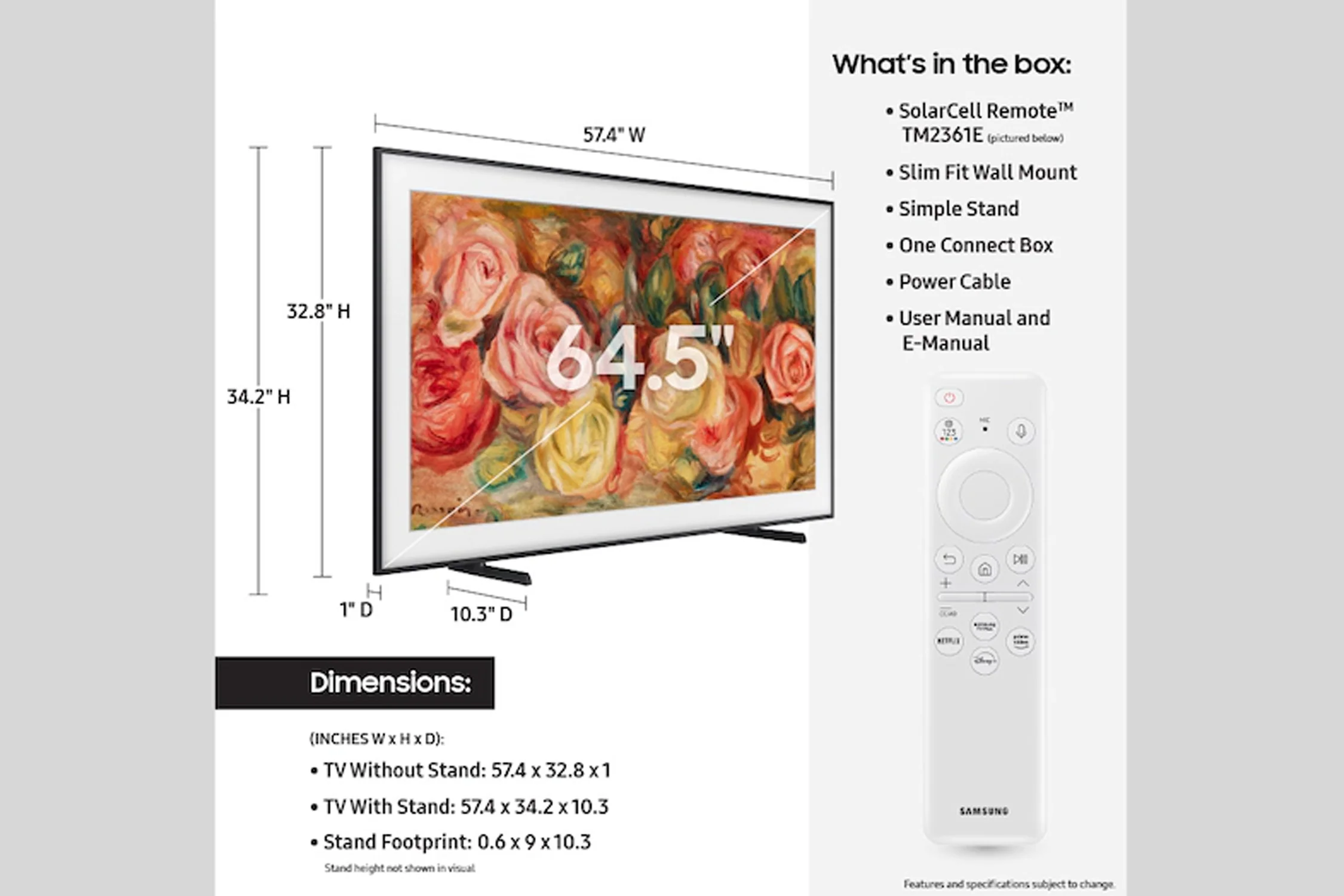 TV Led 4K Frame QLED S-LS - Image 10