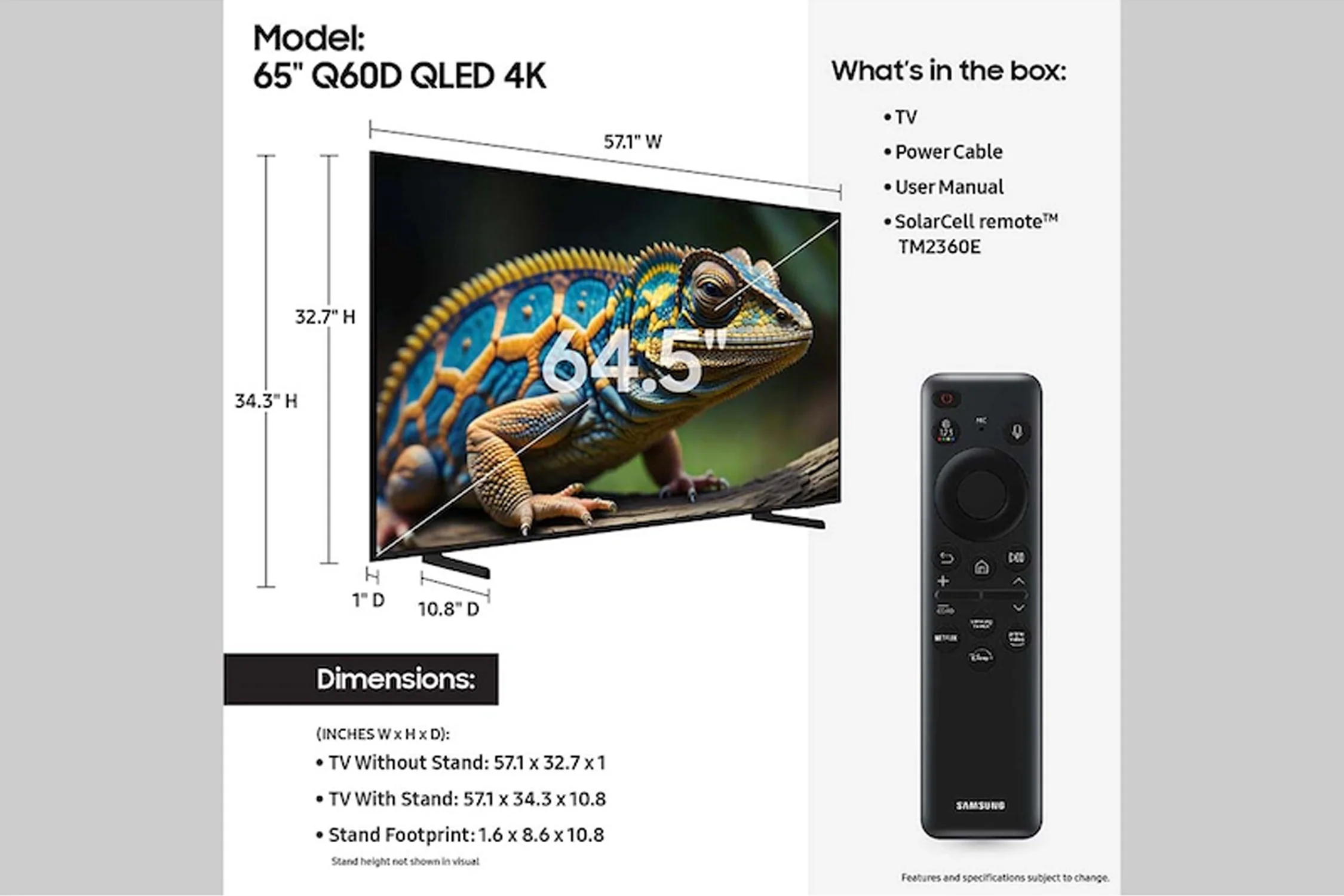 TV Led 4K QLED Tizen OS S6 - Image 8