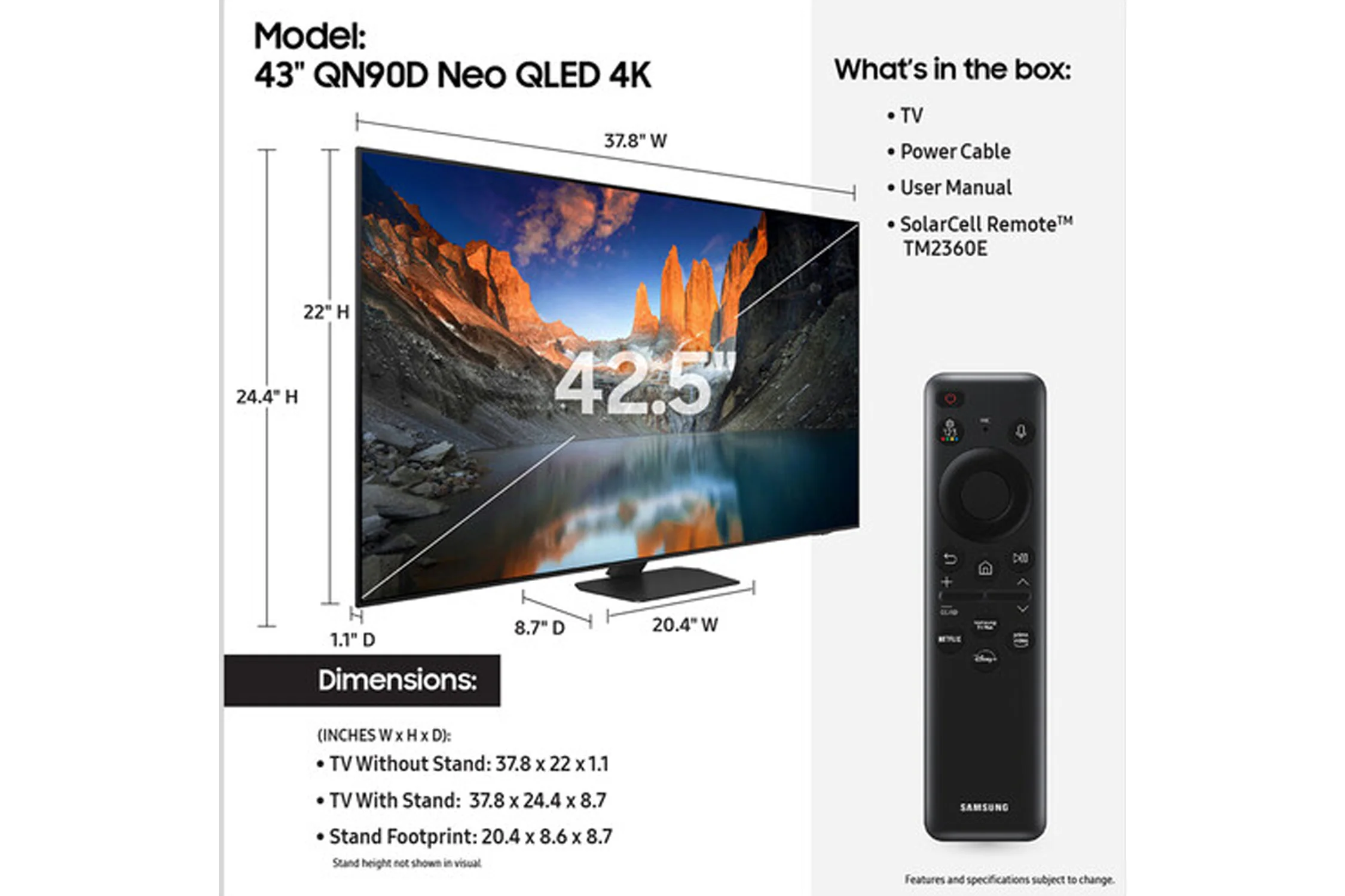 TV Led 4K NEO QLED S9 - Image 6