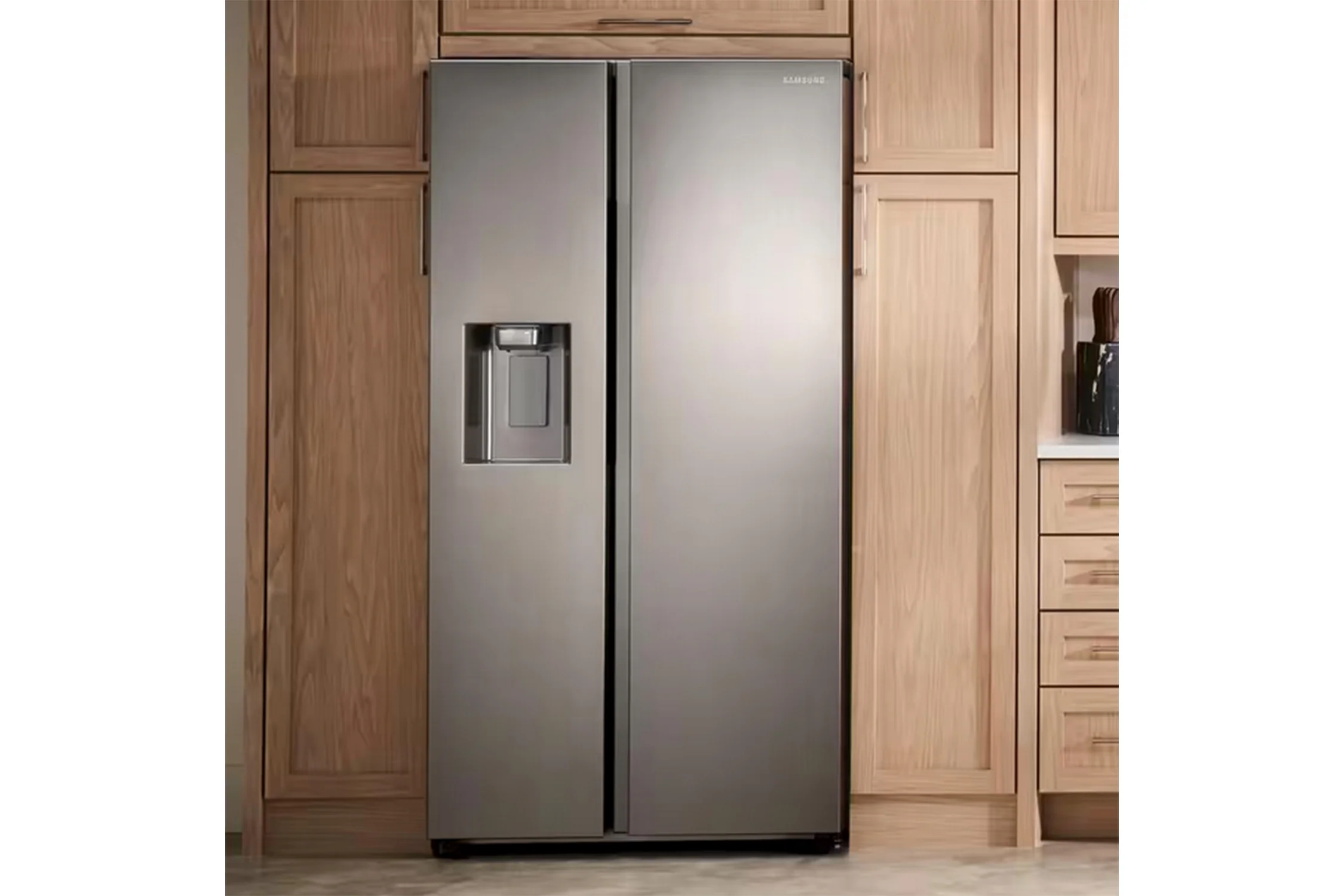 22' Nevera Side by Side con Dispensador de Agua & Hielo - Image 2