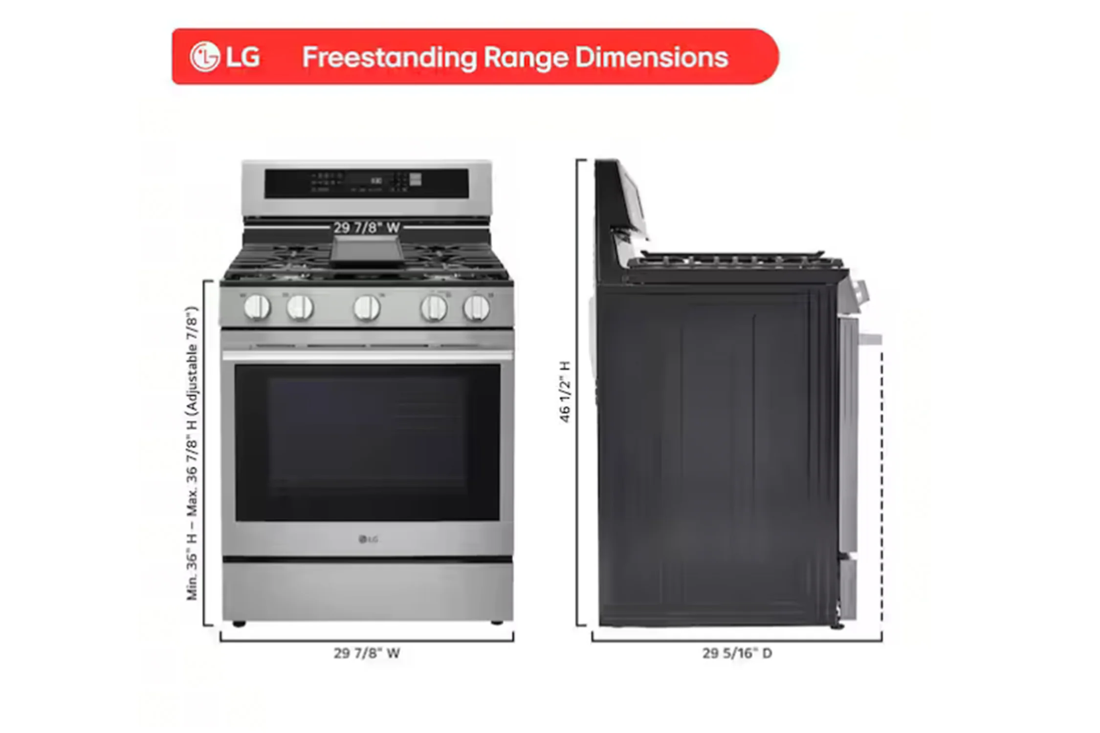 30" Estufa Gas con Airfry Probak LG - Image 7