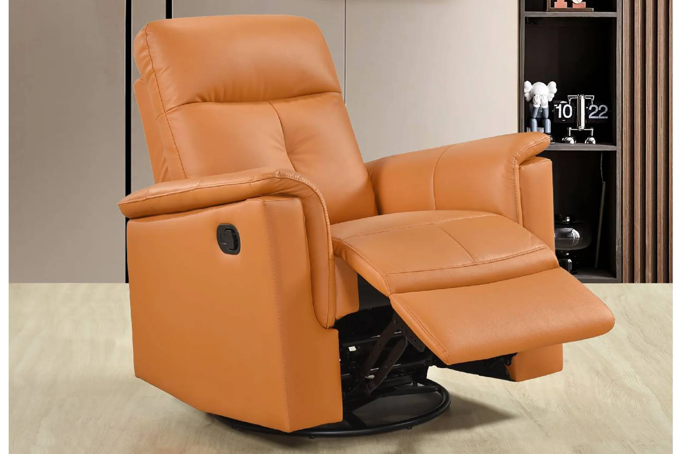 Butaca Reclinable Manual Giratoria