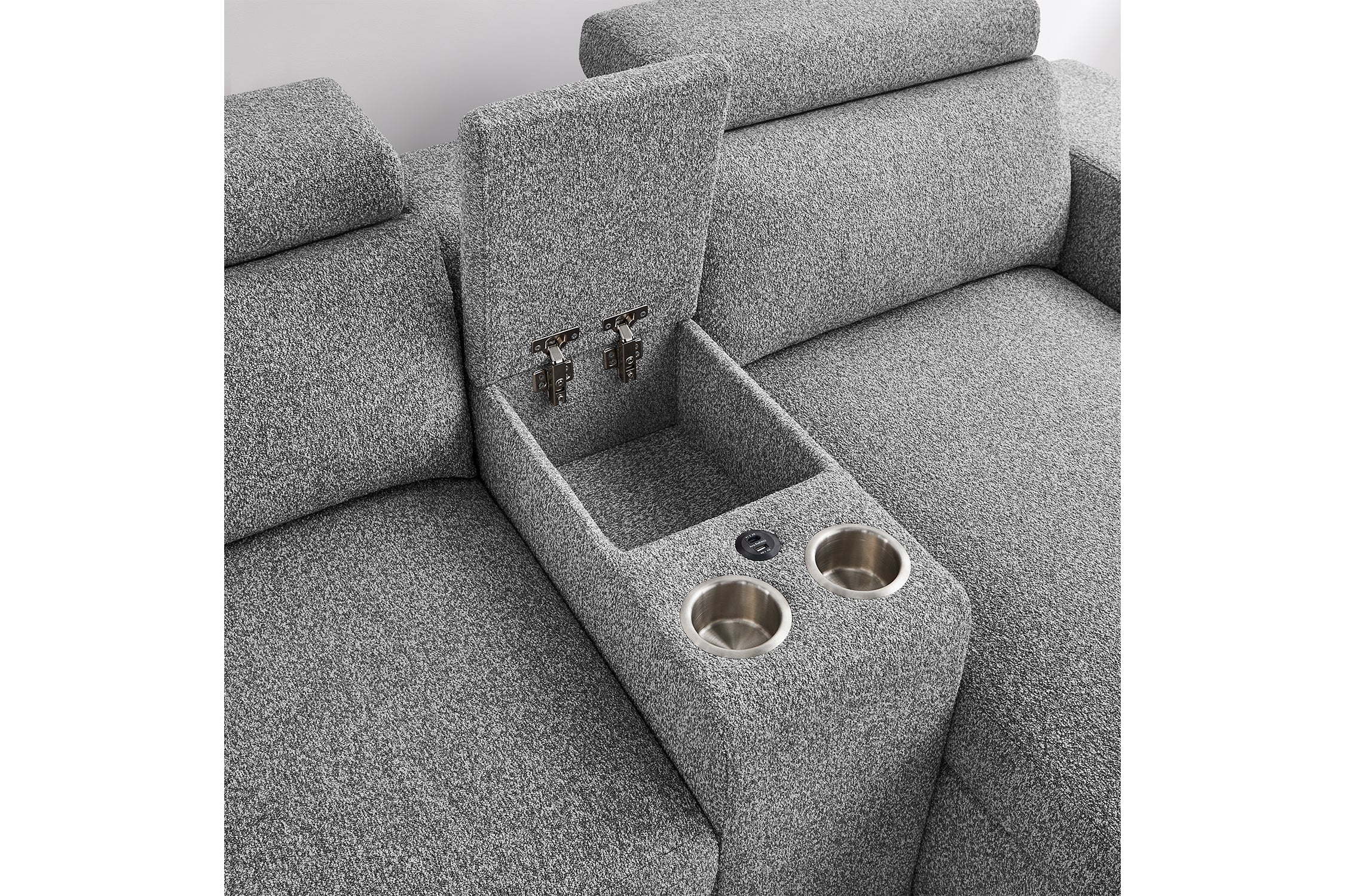 Sofá Cama Deslizable con Consola & USB - Image 7