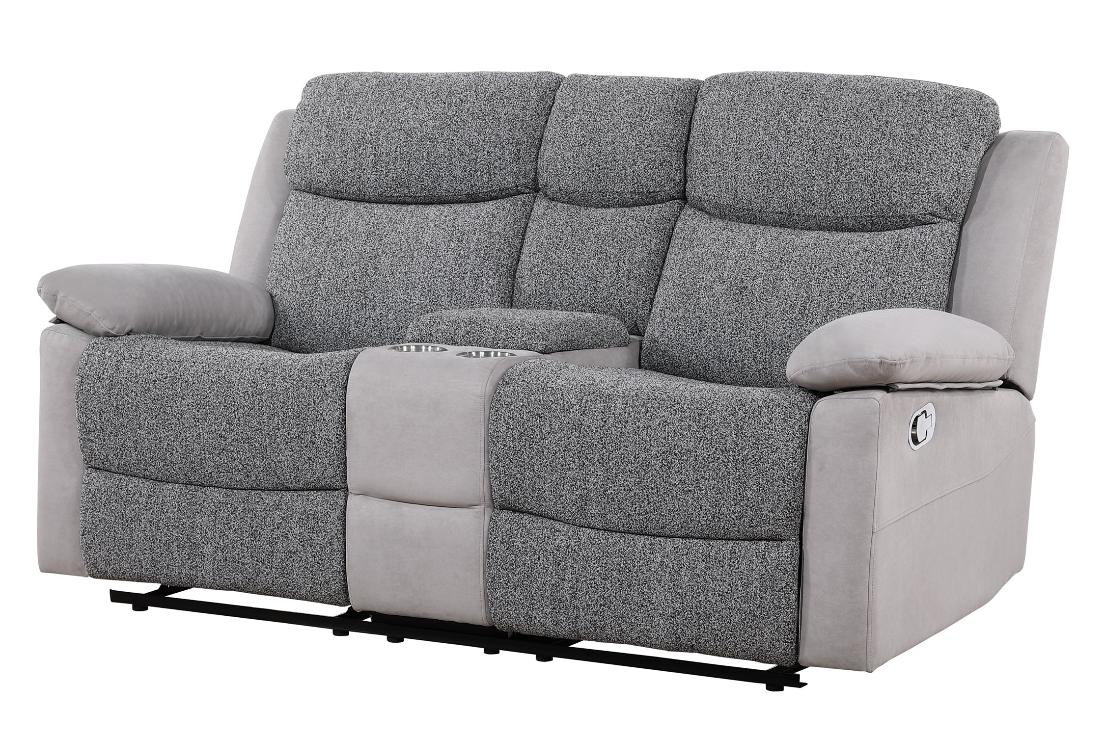 Sofá & Loveseat Reclinable con Consola - Image 4