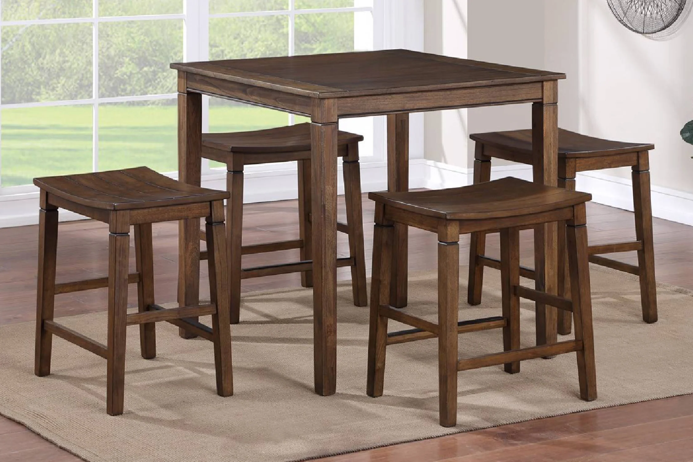 Westlake Mesa de Comedor "Counter Height" con 4 Taburetes - Image 3