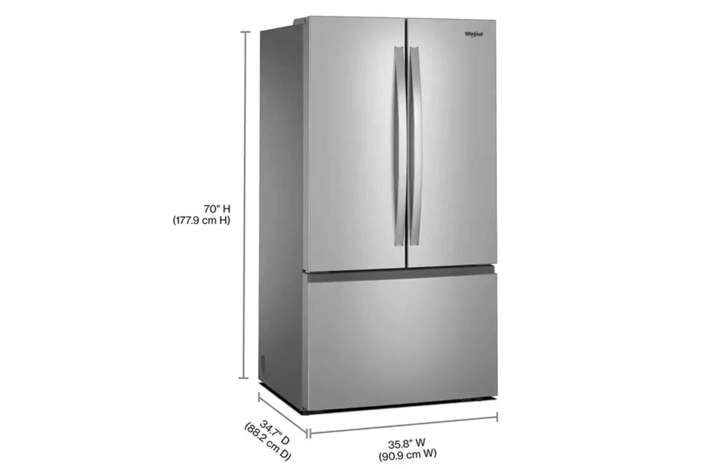 31' Nevera "French Door" con IceMaker - Image 9